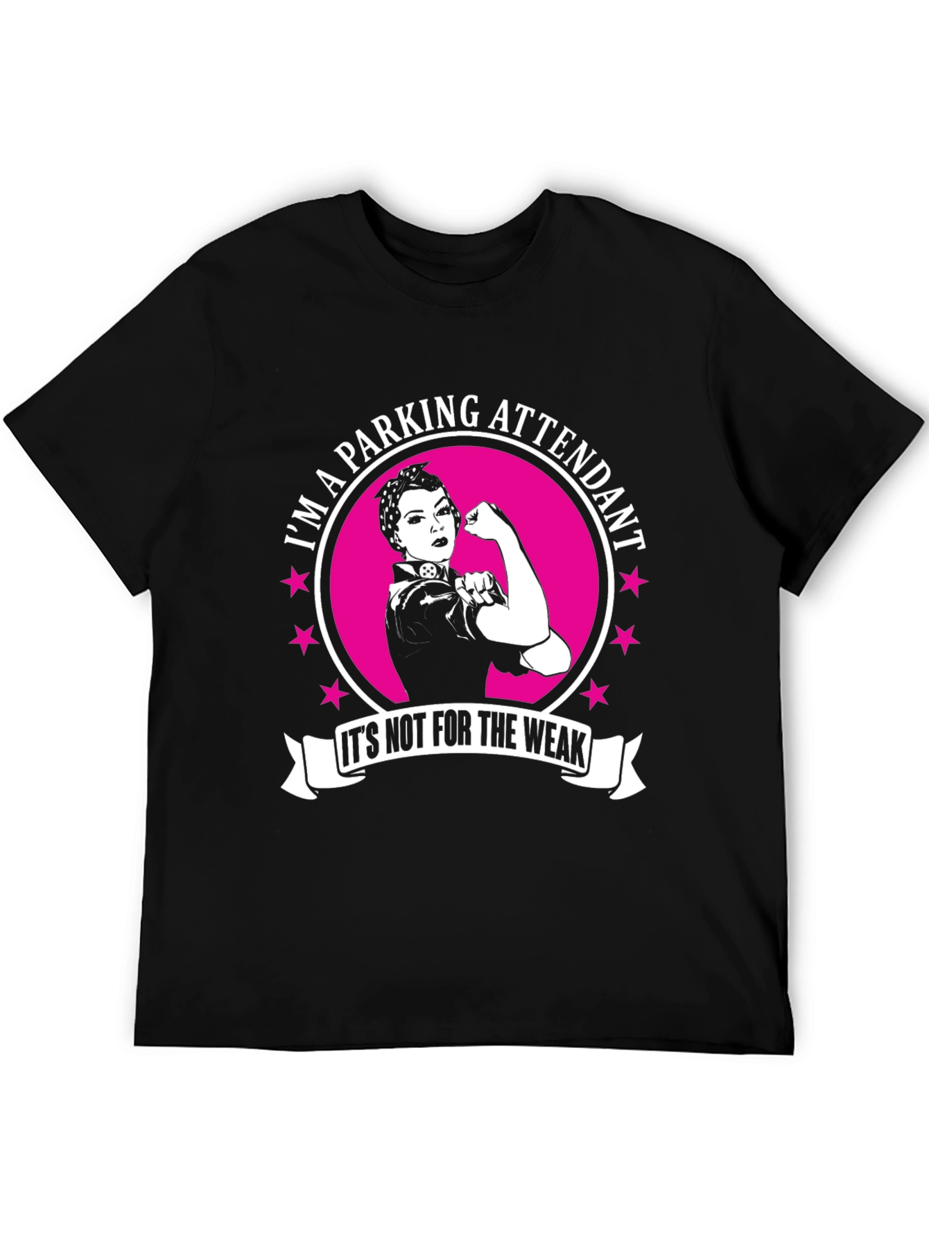 Parking Attendant Rosie the Riveter T-Shirt