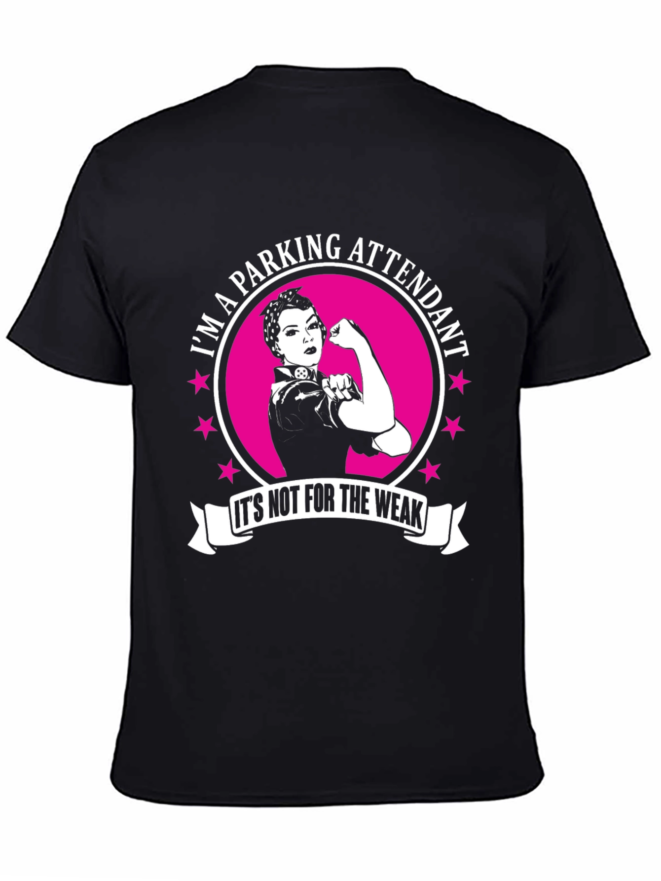 Parking Attendant Rosie the Riveter T-Shirt