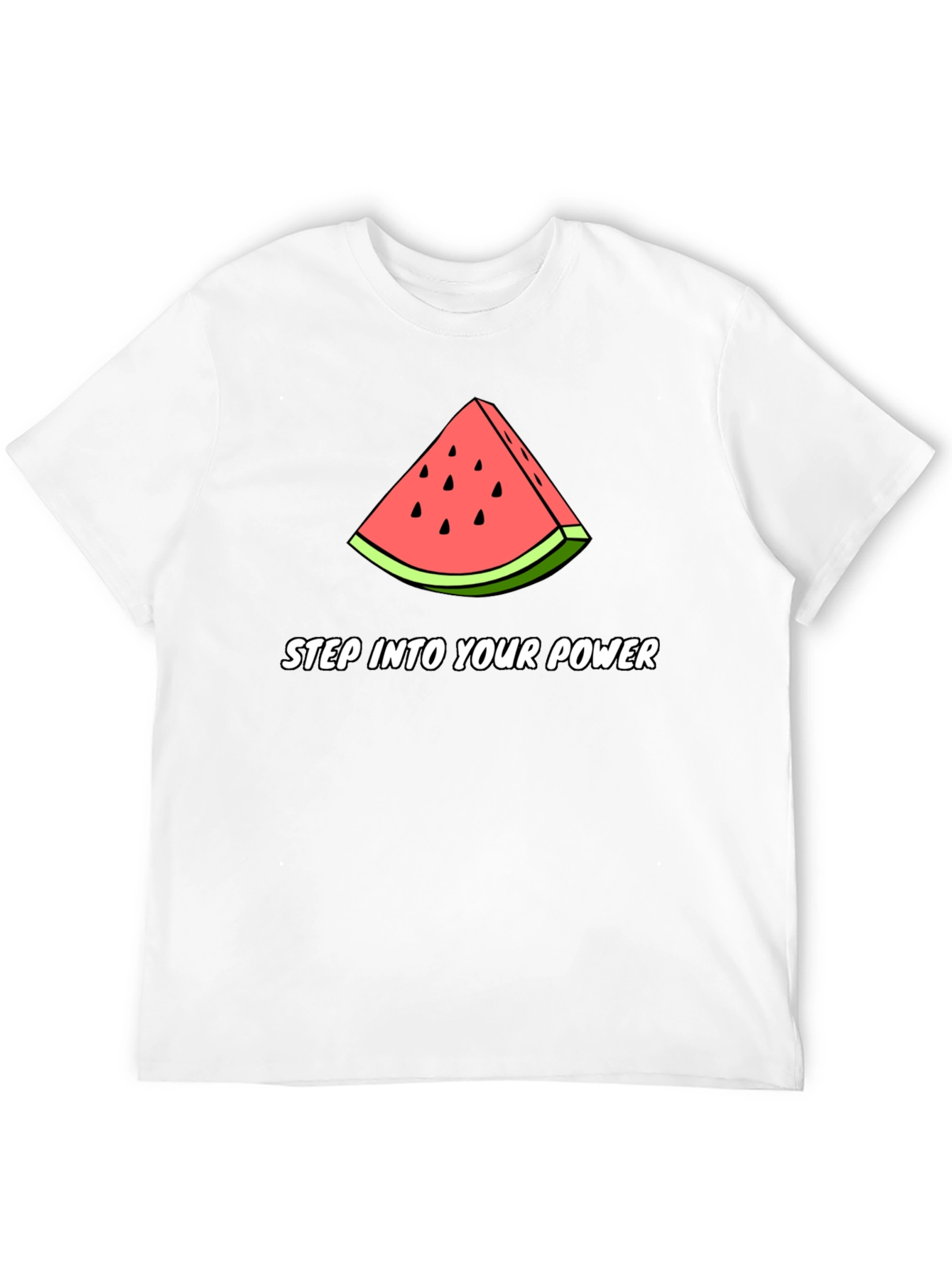 Step Into Your Power Watermelon Graphic Tee