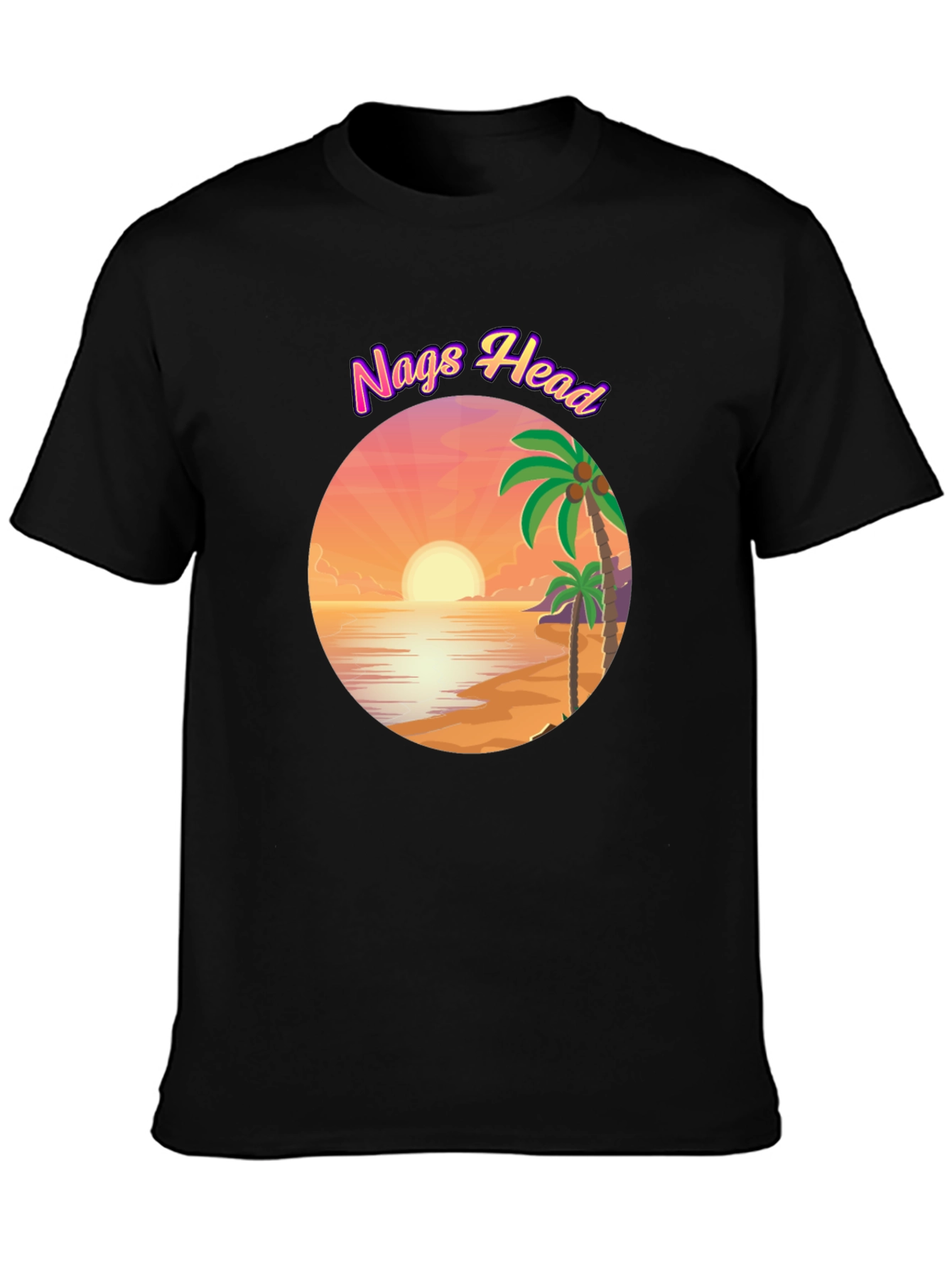 Nags Head Beach Graphic T-Shirt