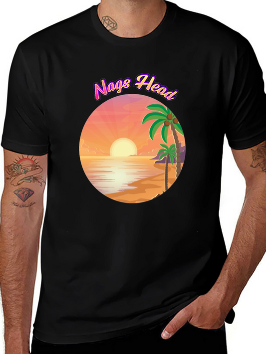 Nags Head Beach Graphic T-Shirt