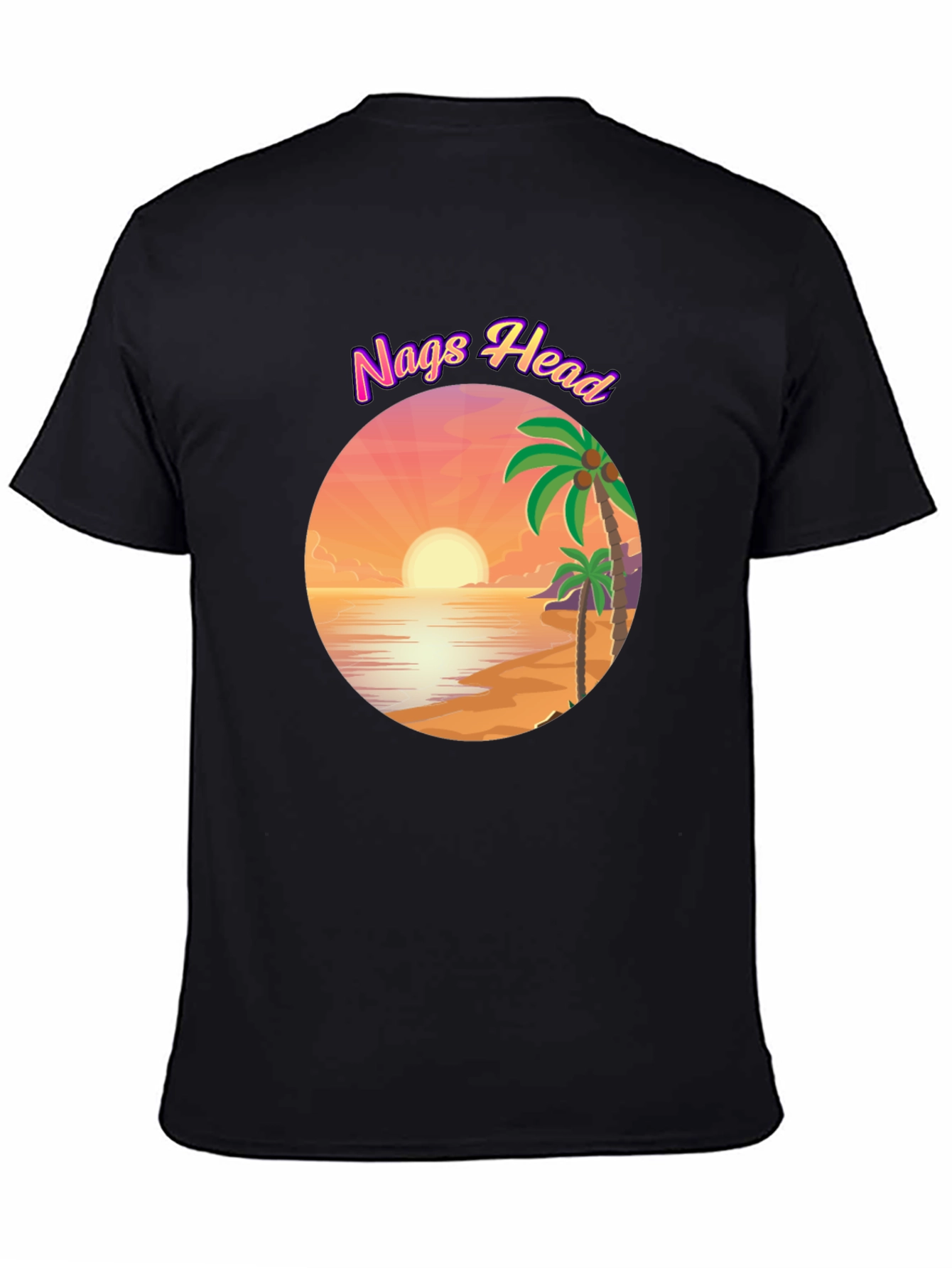 Nags Head Beach Graphic T-Shirt