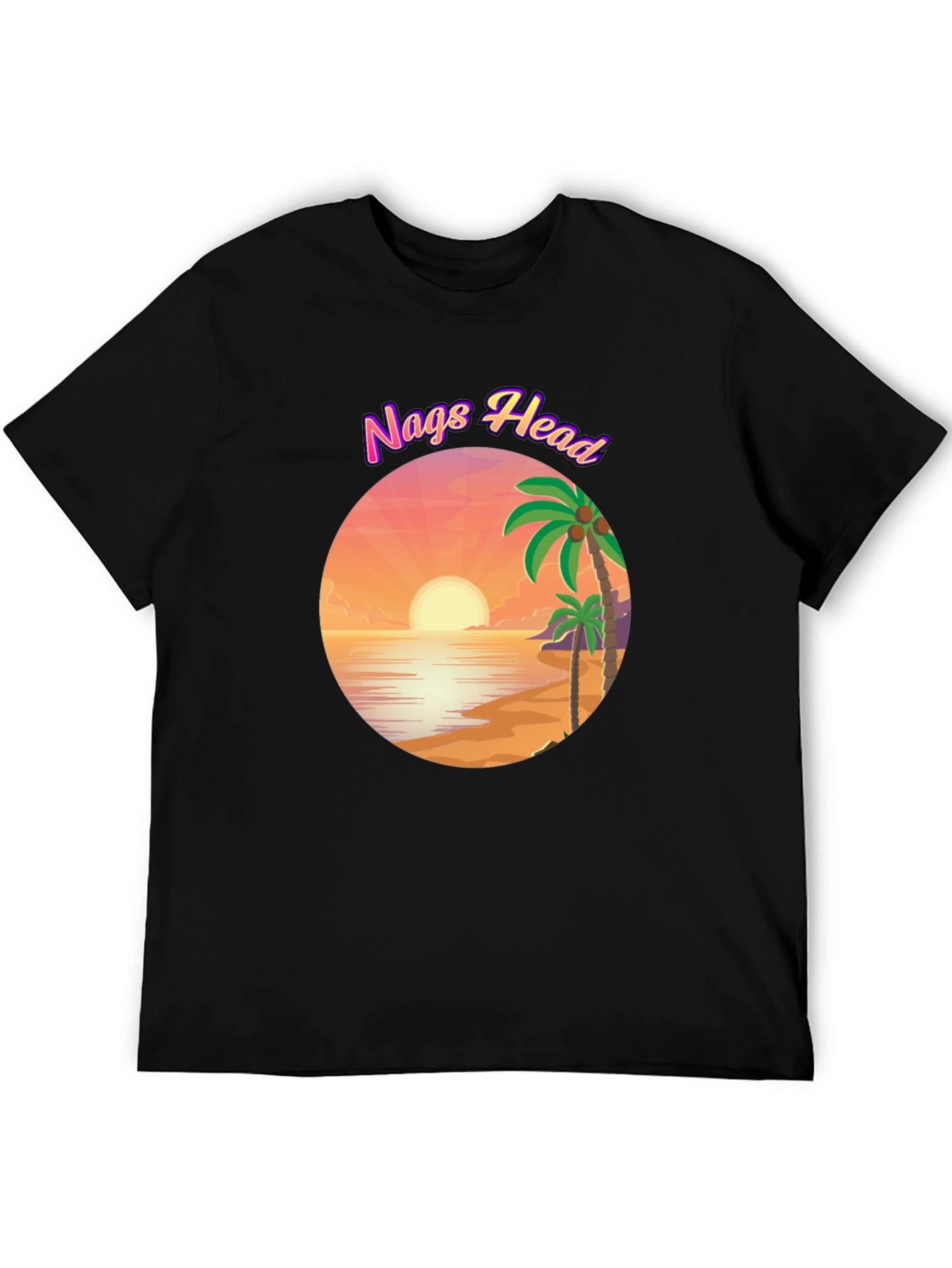 Nags Head Beach Graphic T-Shirt