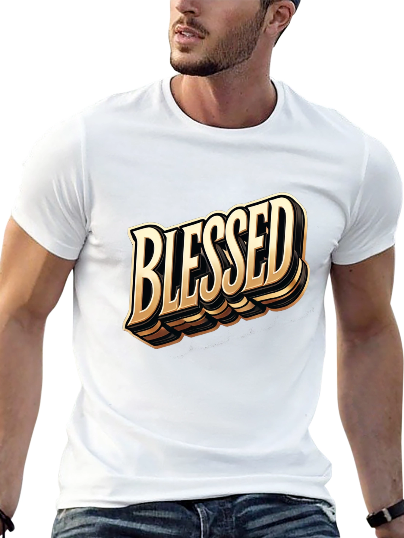 Blessed Graphic T-Shirt - Menswear