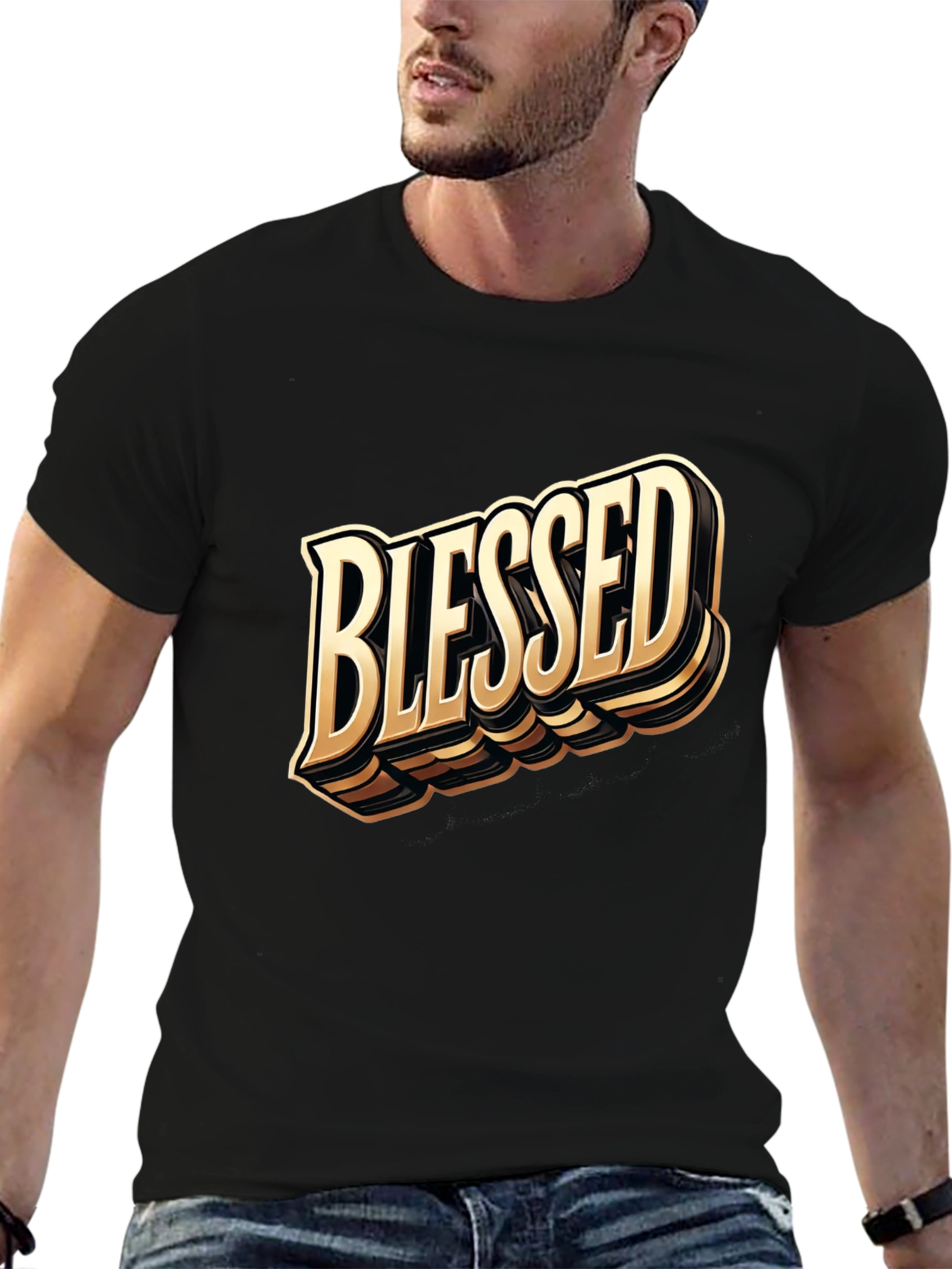 Blessed Graphic T-Shirt - Menswear