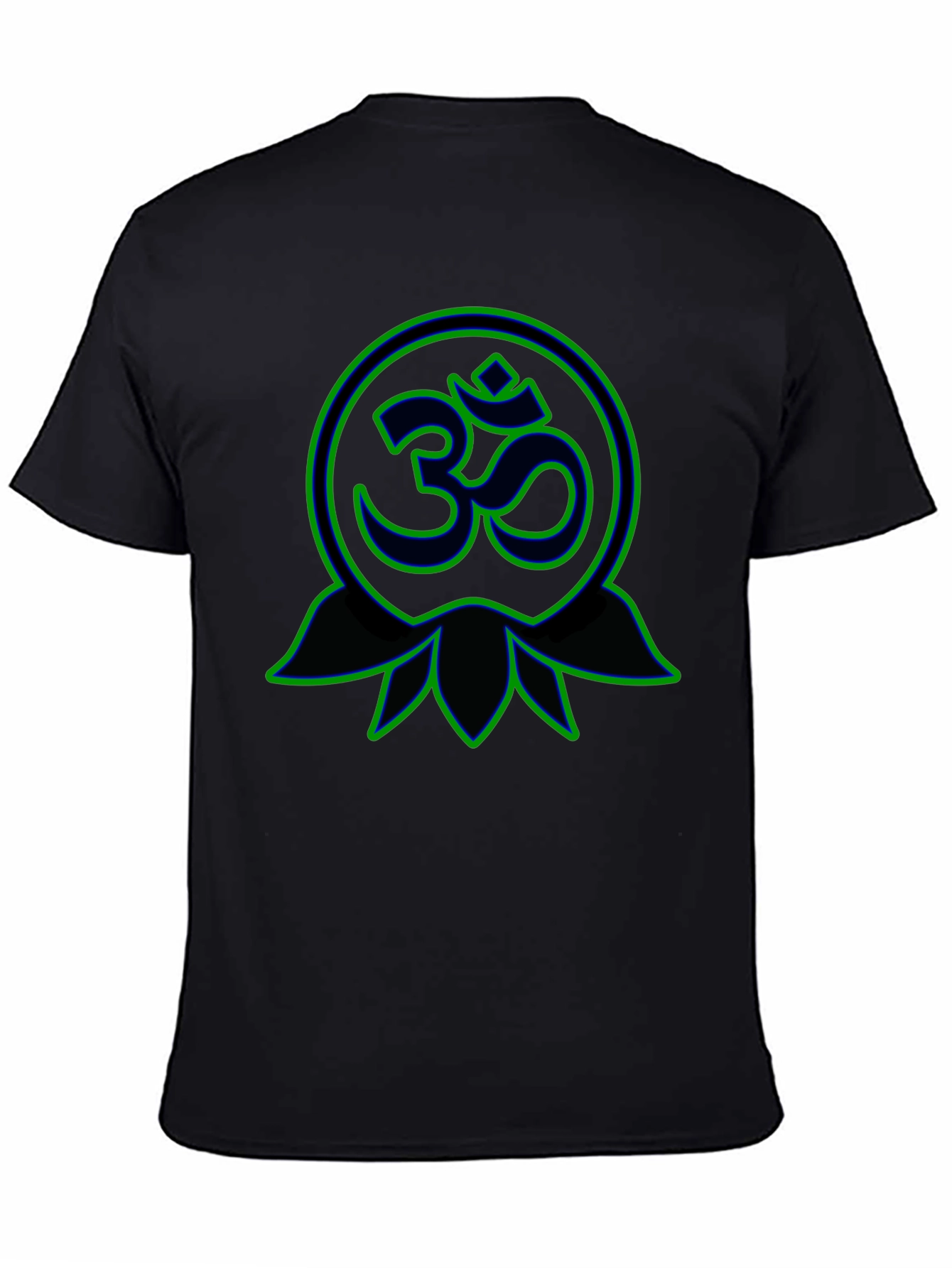 Om Lotus Graphic Tee - Spiritual Symbol Shirt