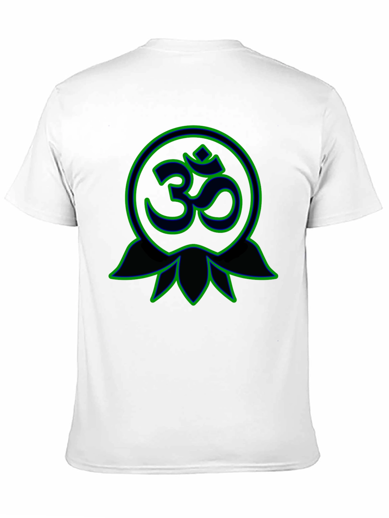 Om Lotus Graphic Tee - Spiritual Symbol Shirt