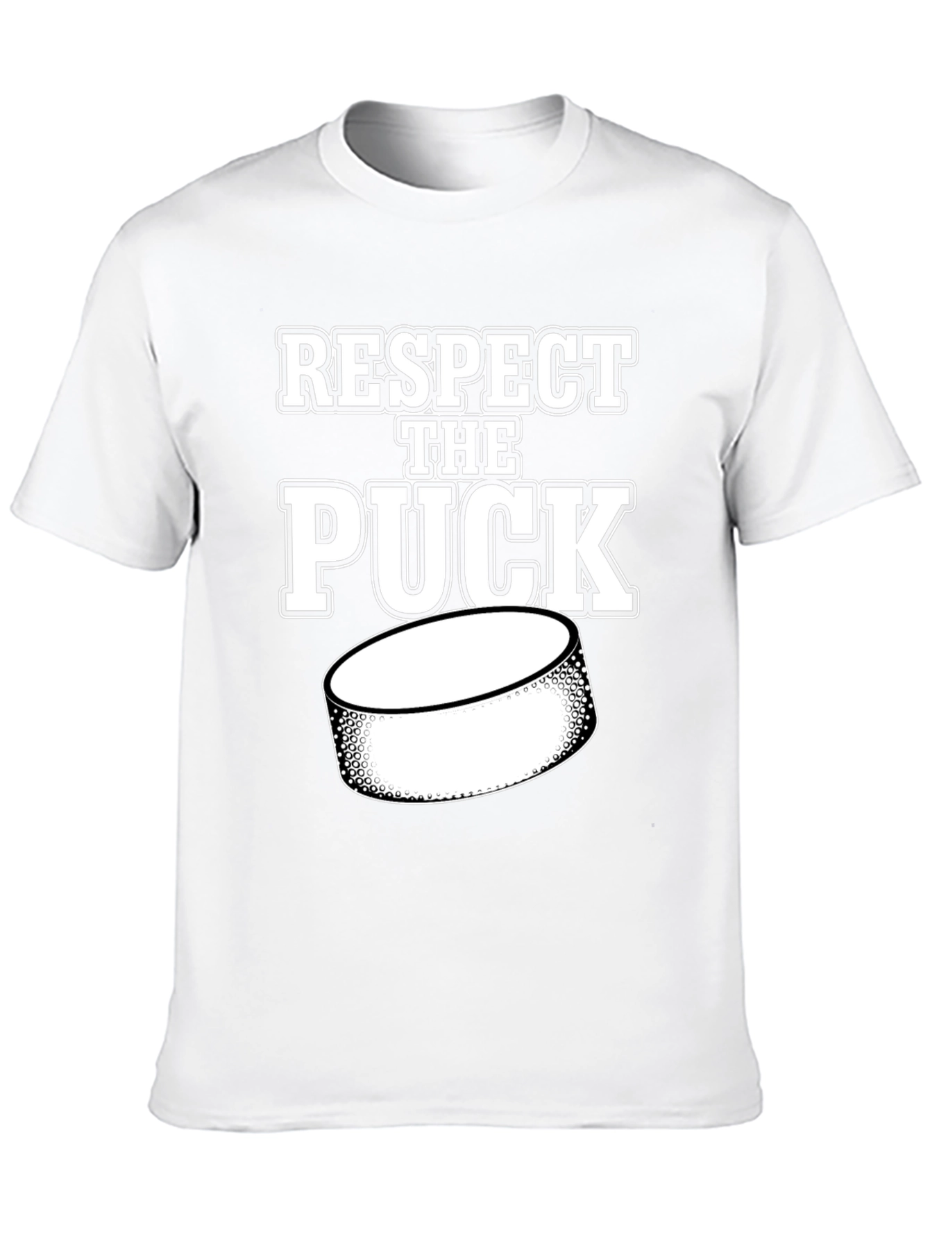 Respect the Puck Hockey T-Shirt