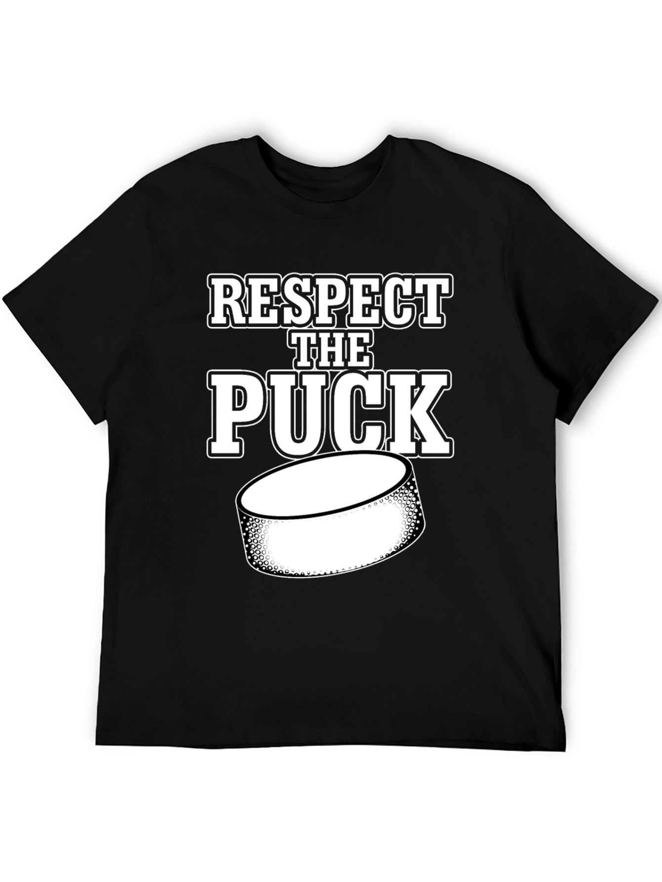 Respect the Puck Hockey T-Shirt
