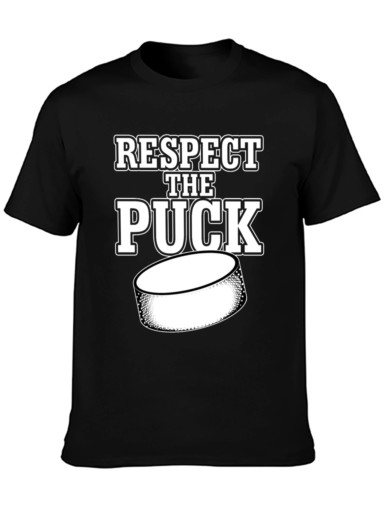 Respect the Puck Hockey T-Shirt