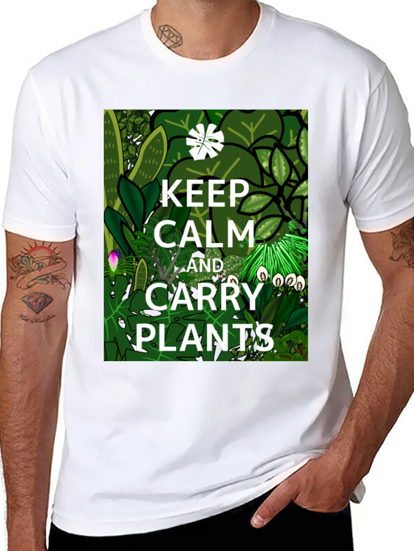 Keep Calm and Carry Plants T-Shirt