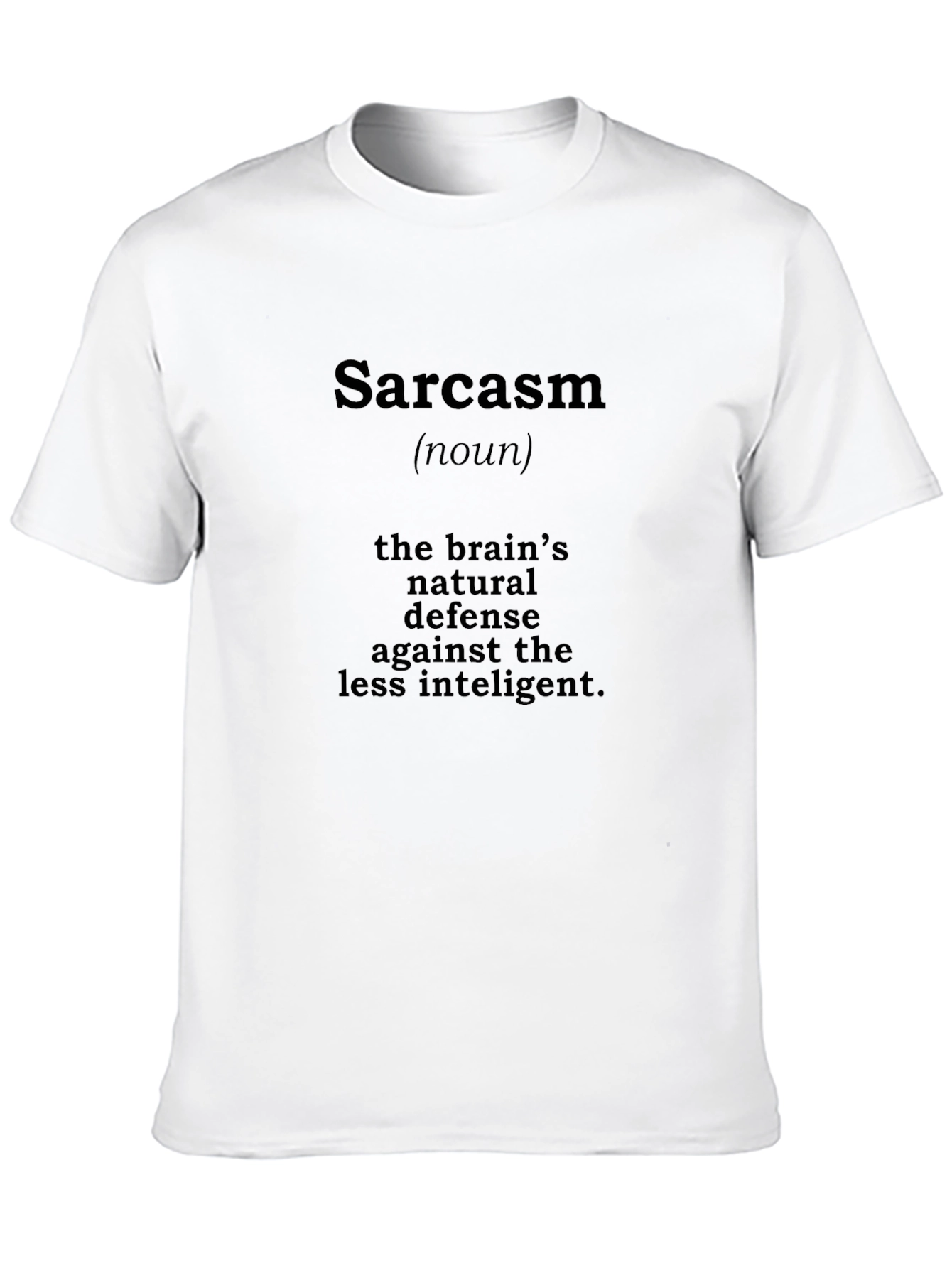 Sarcasm Definition T-Shirt - Brains Defense