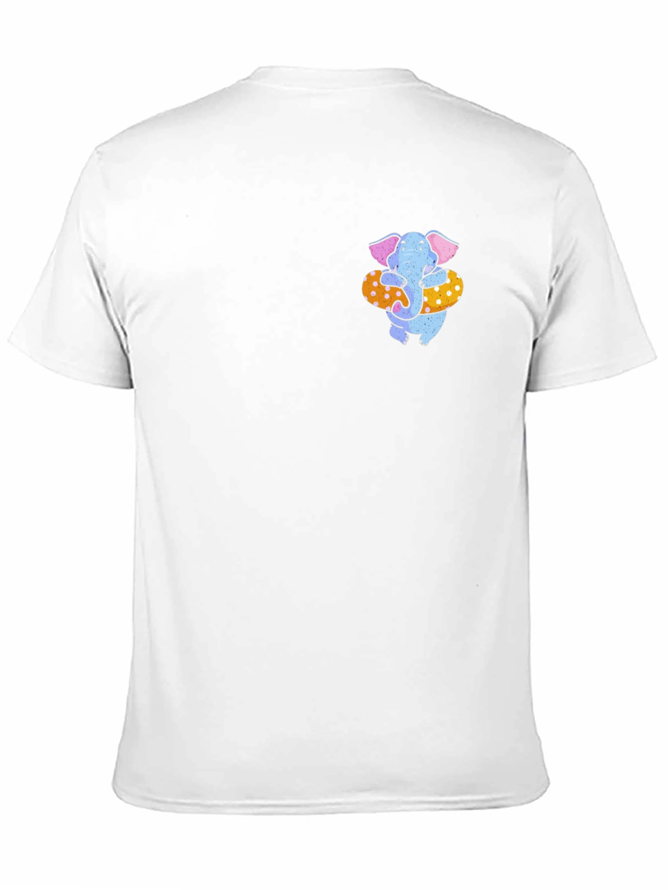Elephant in Swim Ring Graphic Tee