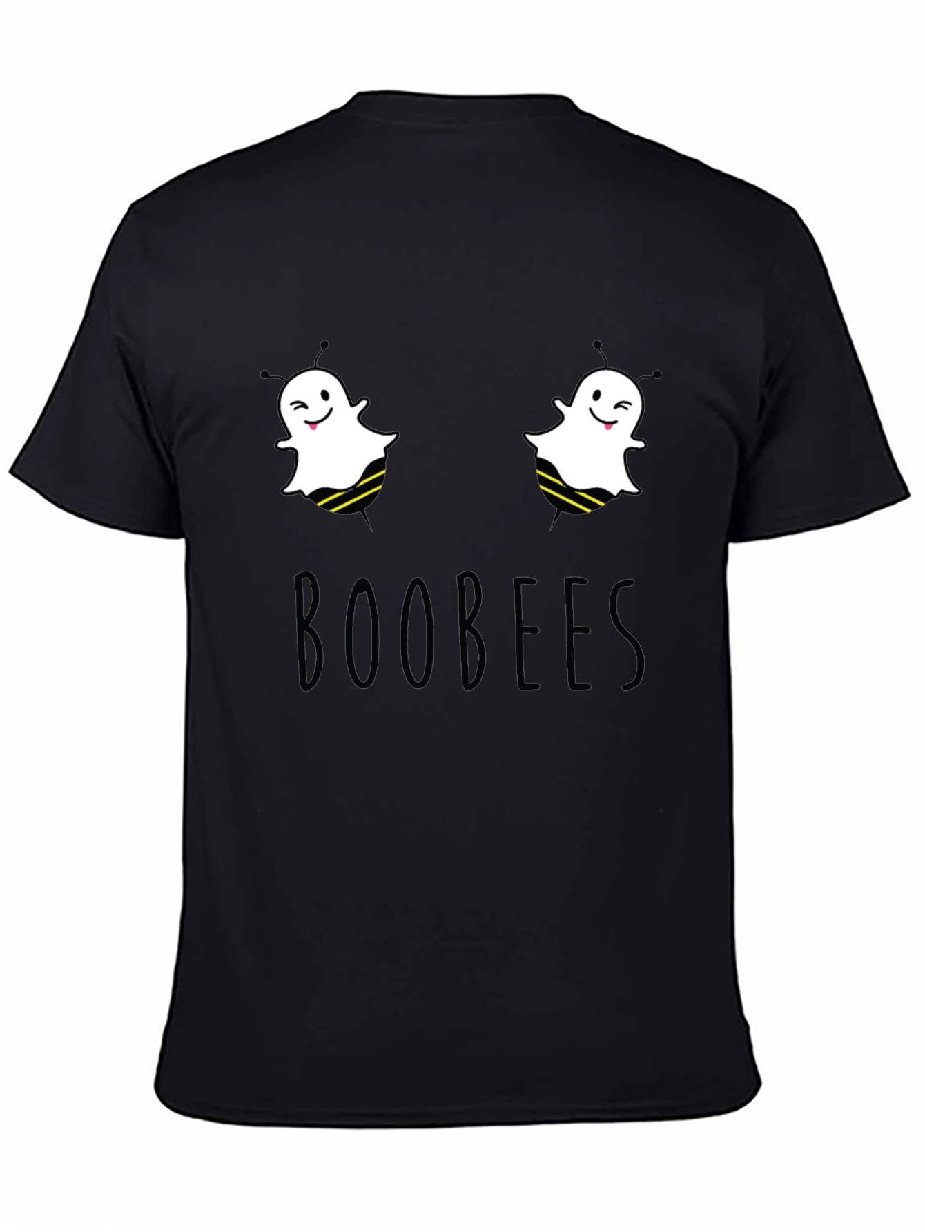 Boobees Graphic Tee - Funny Ghost Bee Pun T-Shirt