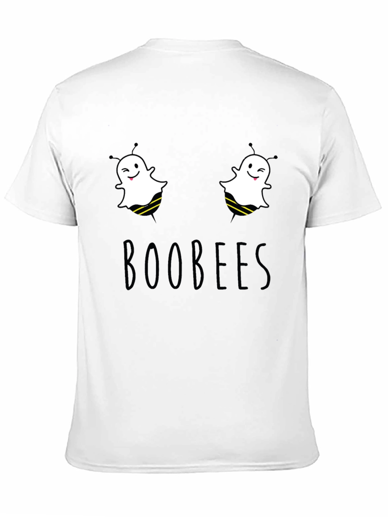 Boobees Graphic Tee - Funny Ghost Bee Pun T-Shirt