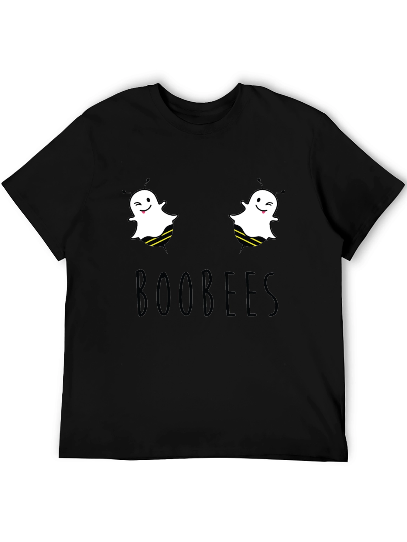 Boobees Graphic Tee - Funny Ghost Bee Pun T-Shirt