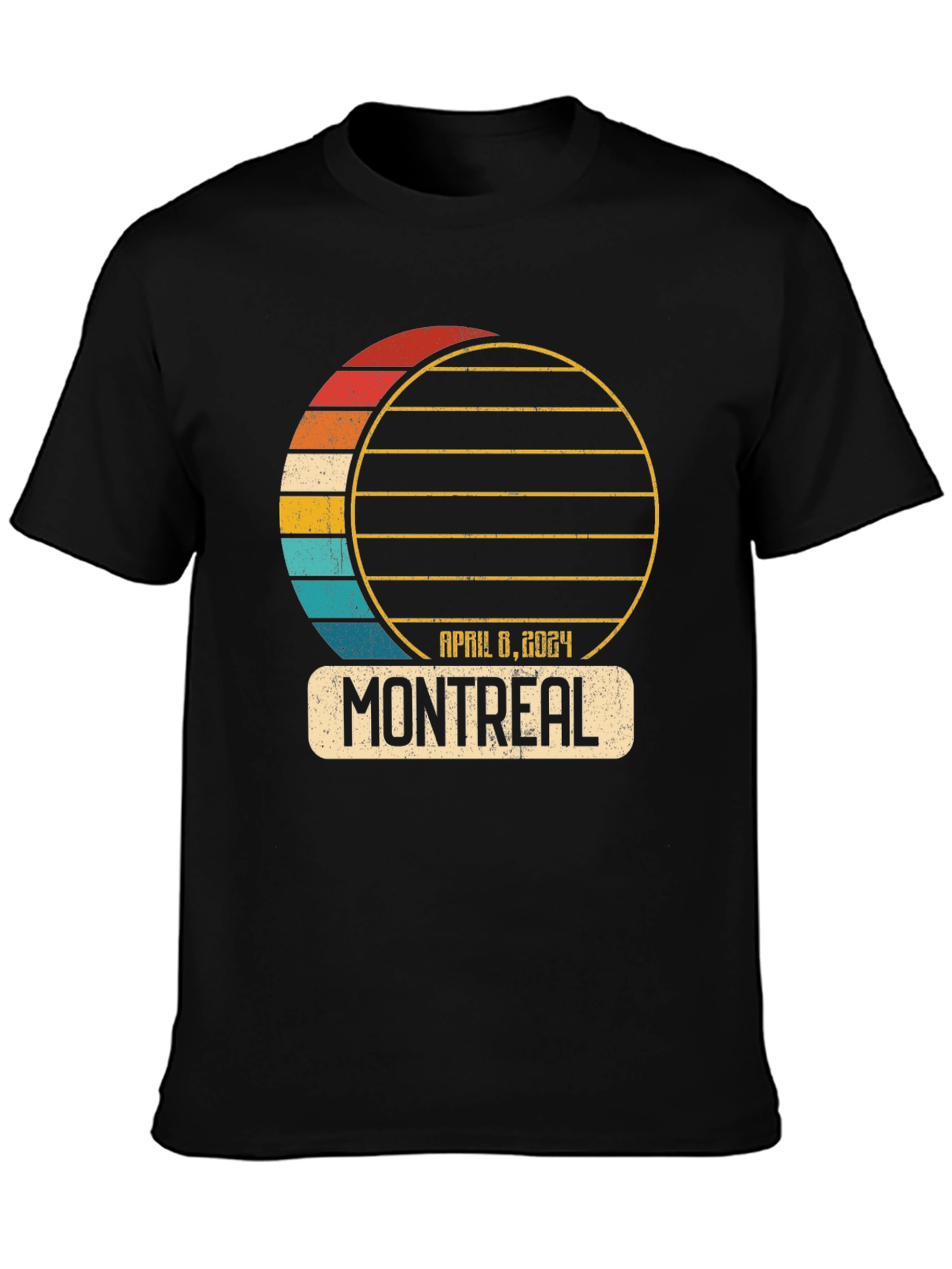 Montreal April 6 2024 Retro T-Shirt