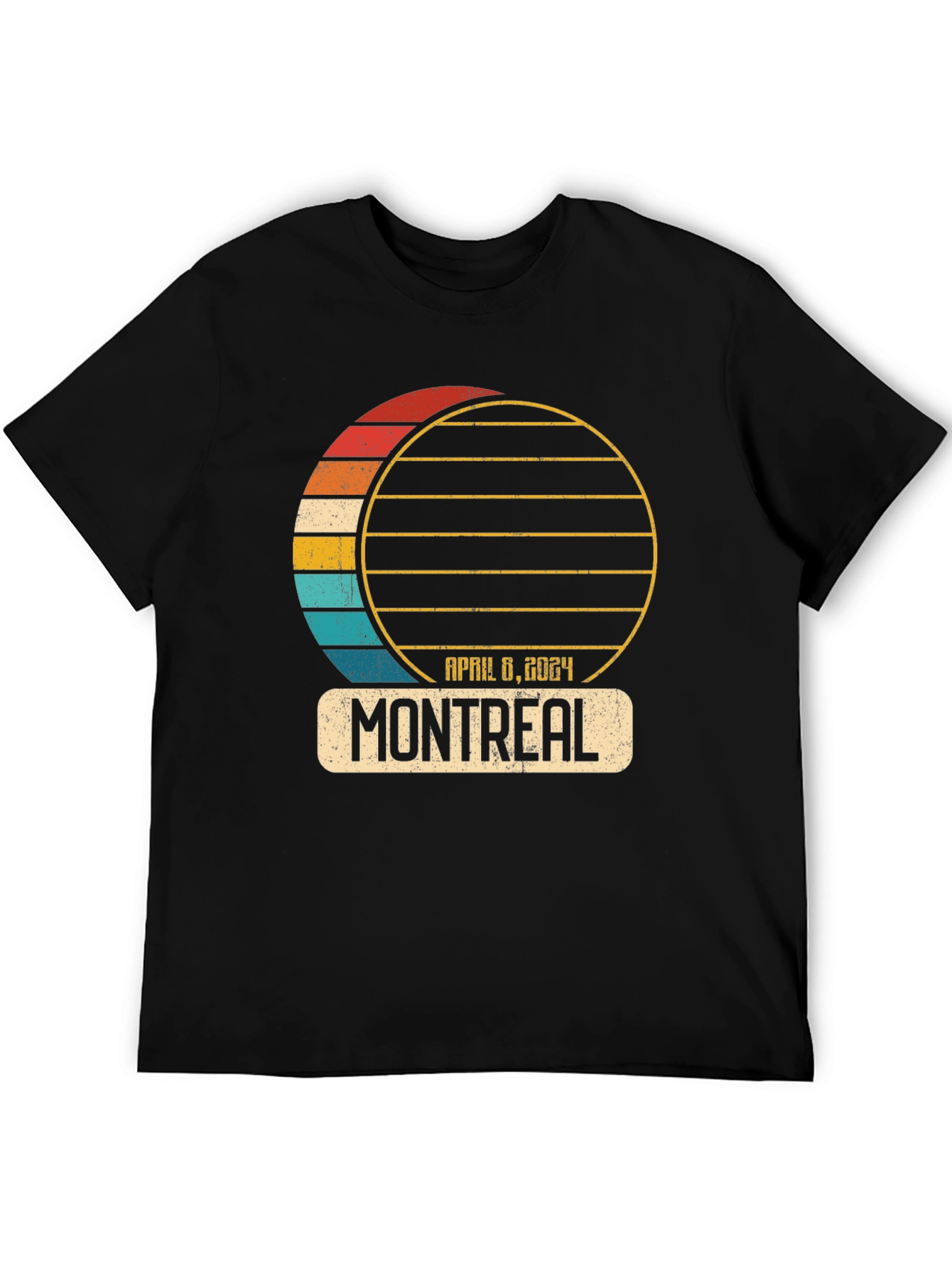 Montreal April 6 2024 Retro T-Shirt