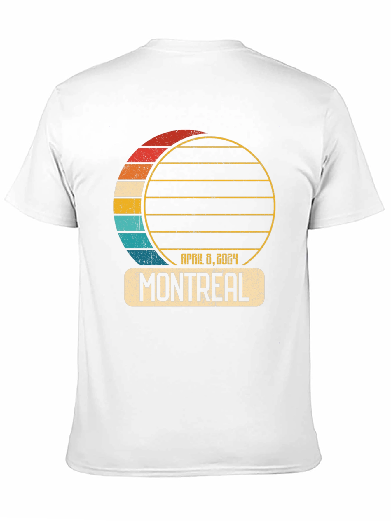 Montreal April 6 2024 Retro T-Shirt