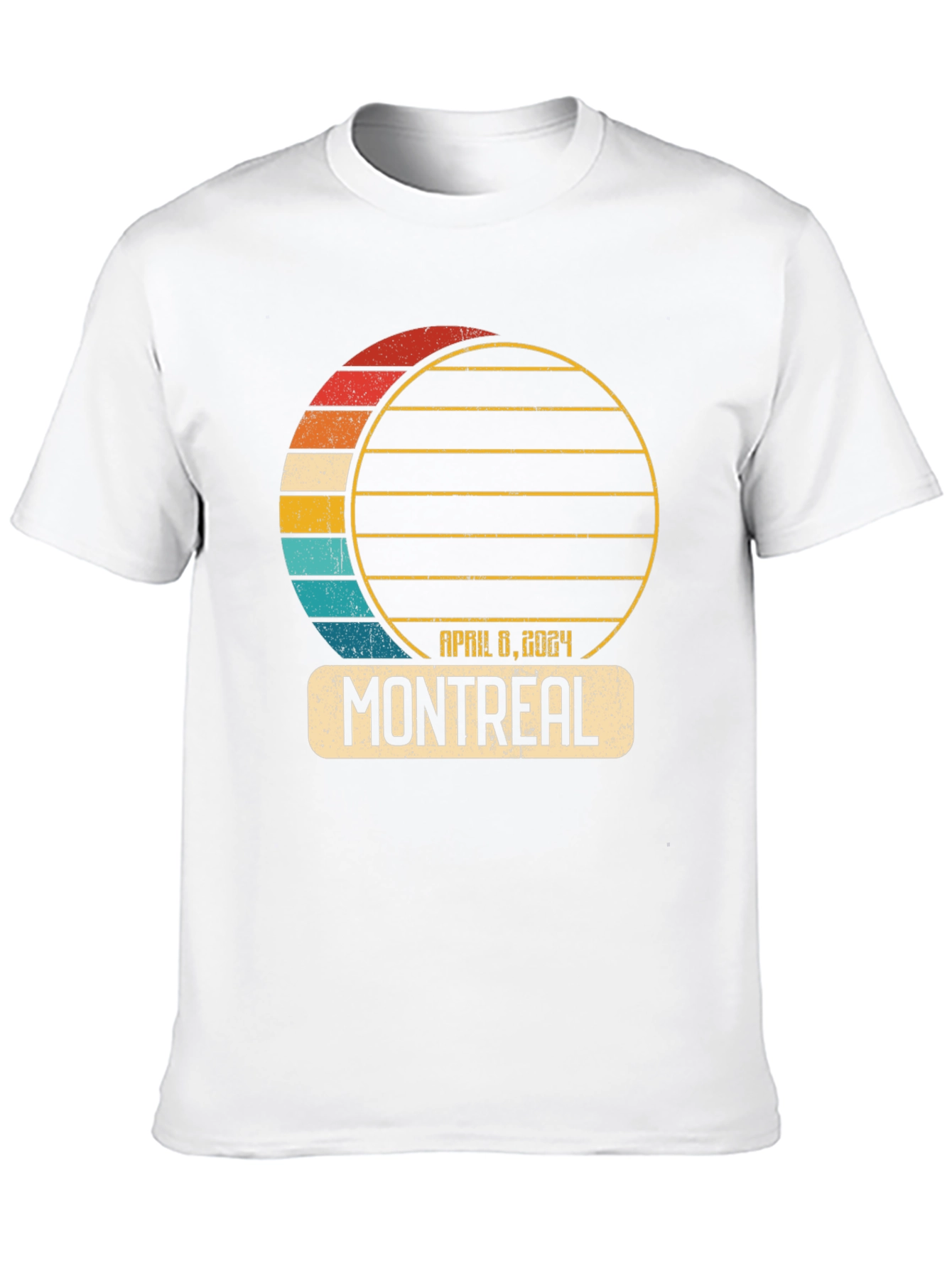 Montreal April 6 2024 Retro T-Shirt