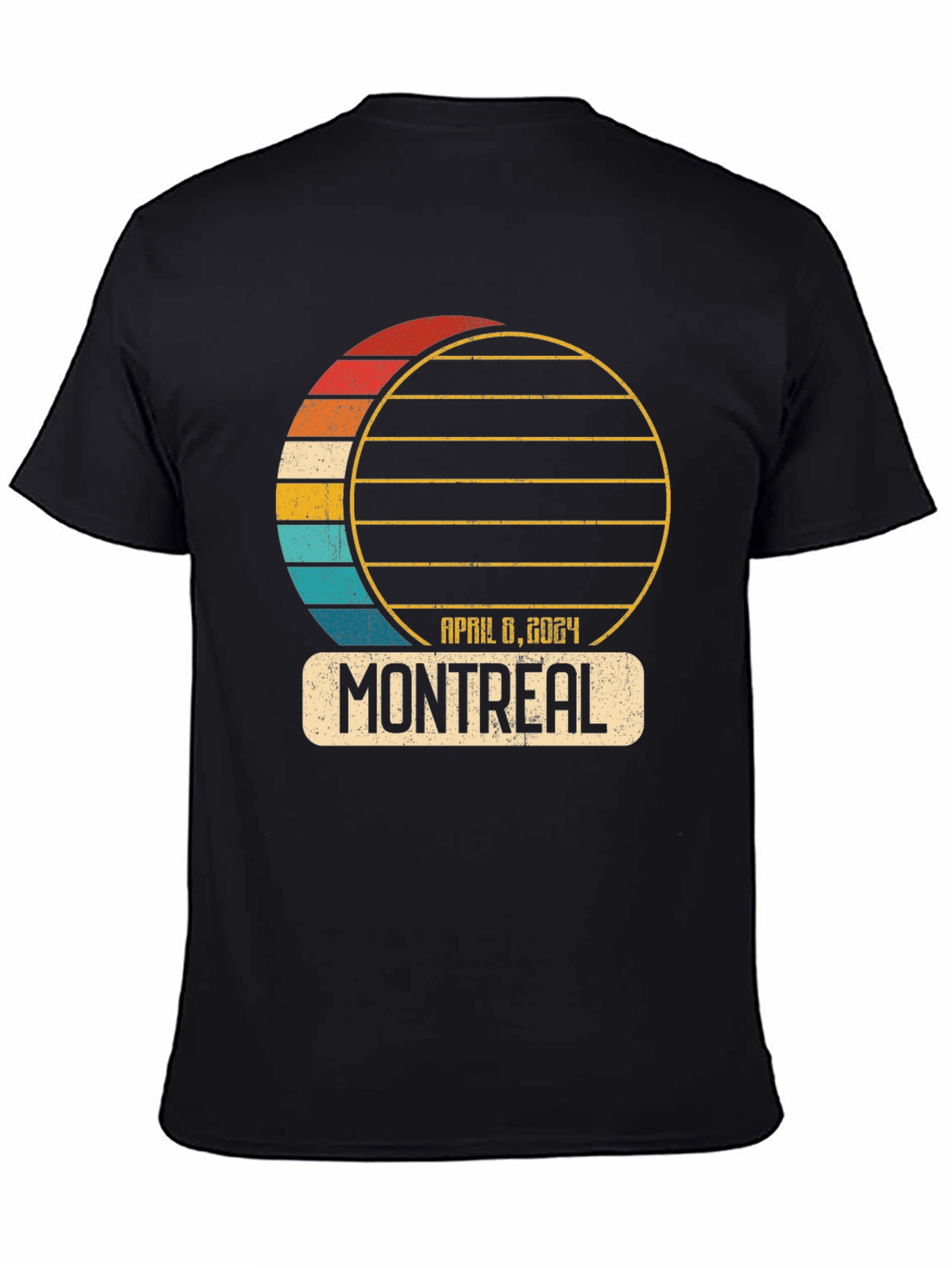 Montreal April 6 2024 Retro T-Shirt