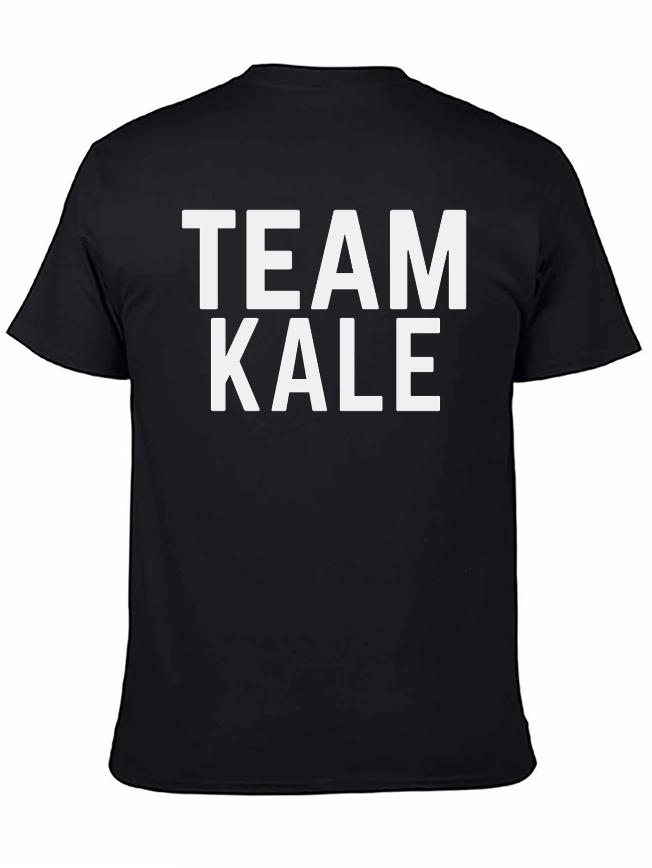 Team Kale Black Graphic Tee
