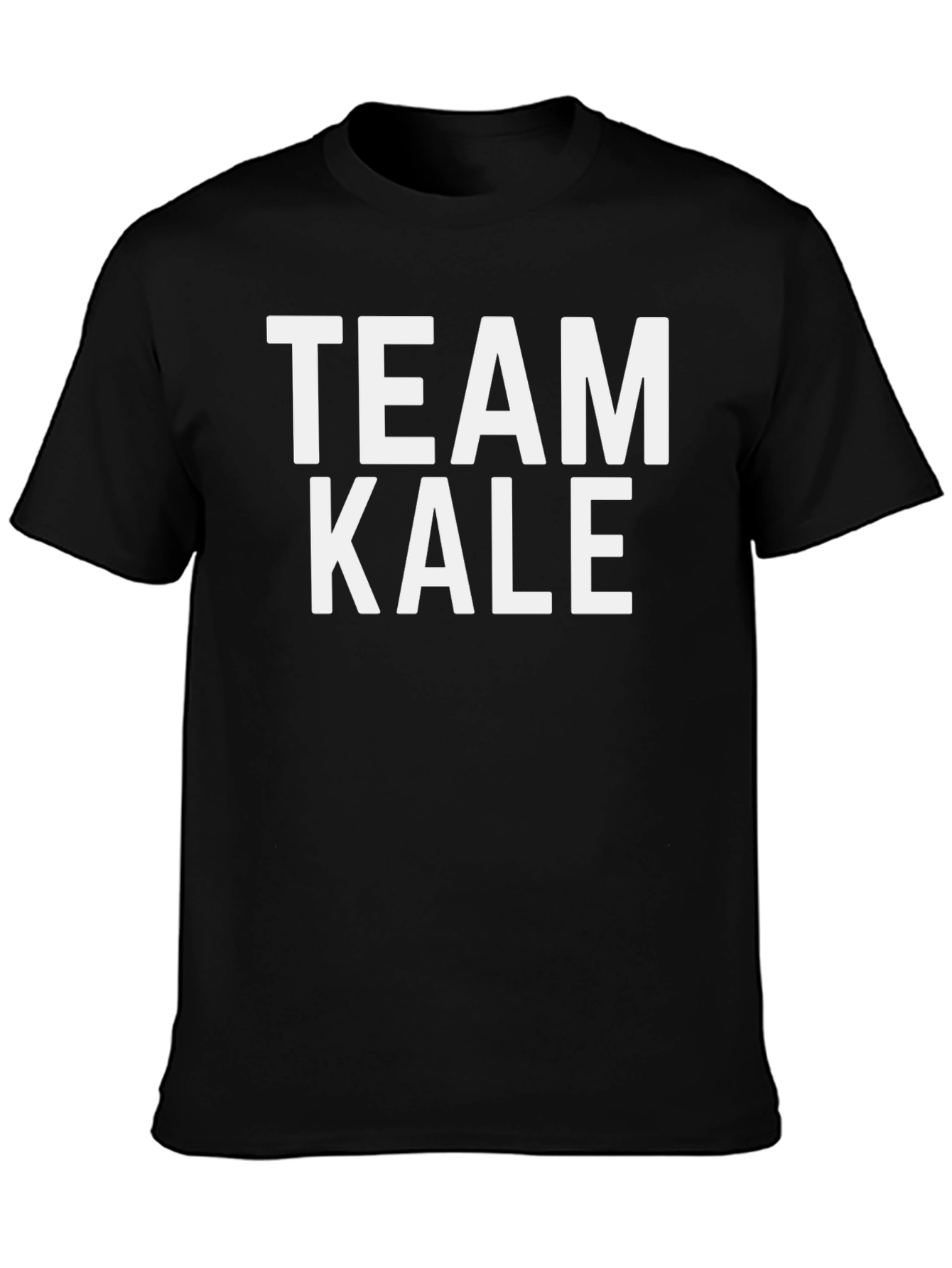 Team Kale Black Graphic Tee