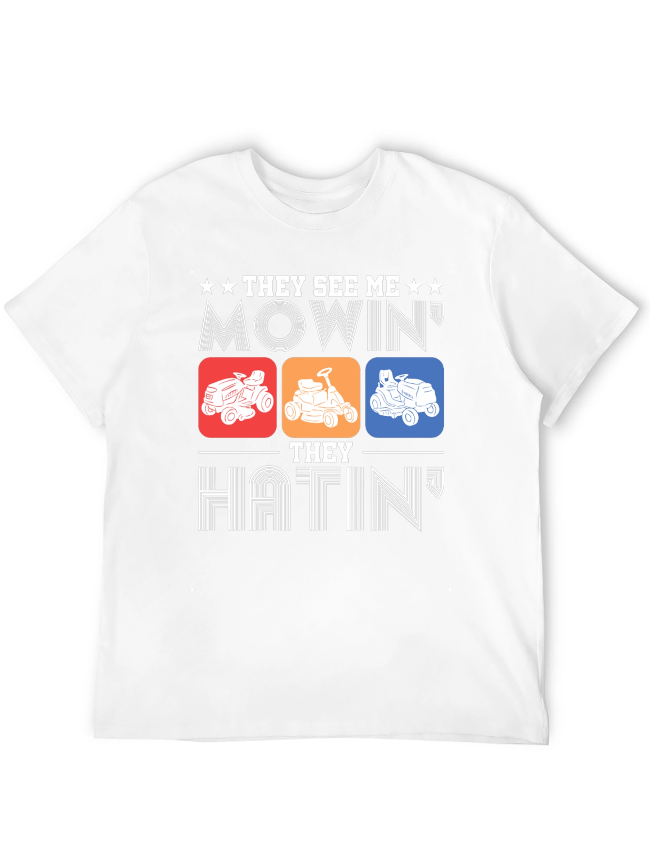 Mowing Humor Graphic Tee