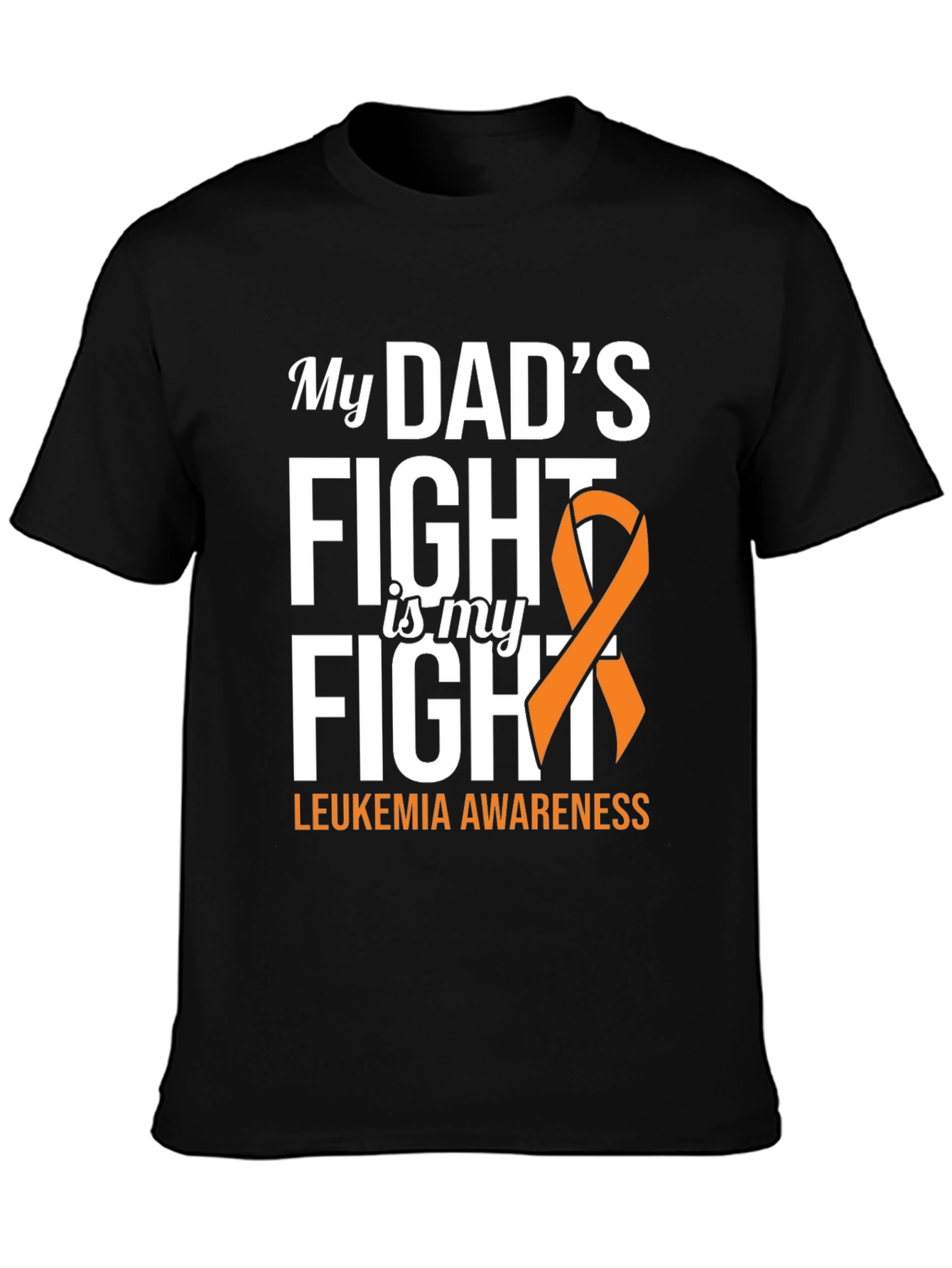 Leukemia Awareness T-Shirt - My Dads Fight