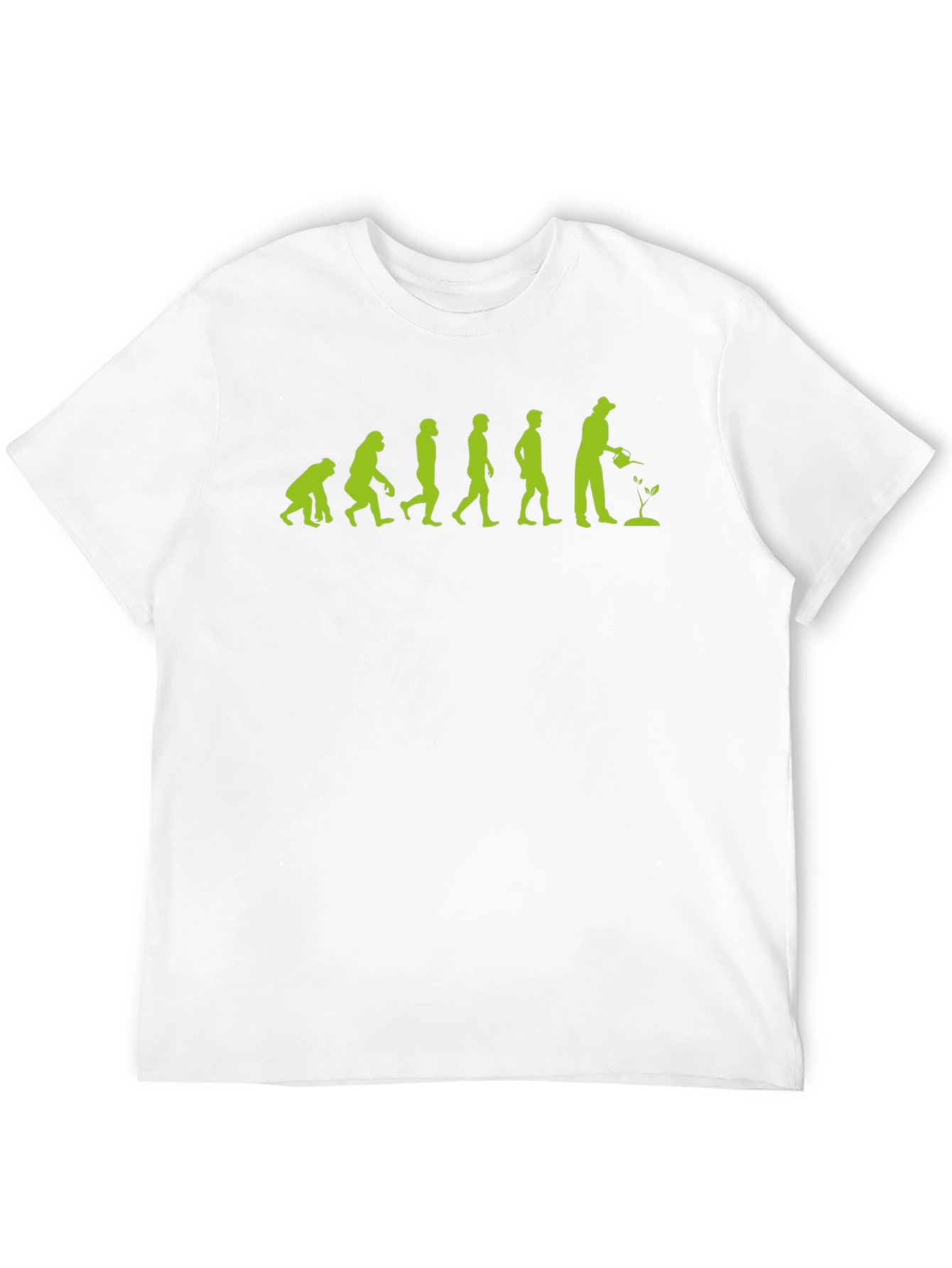 Evolution of Gardener Humor T-Shirt