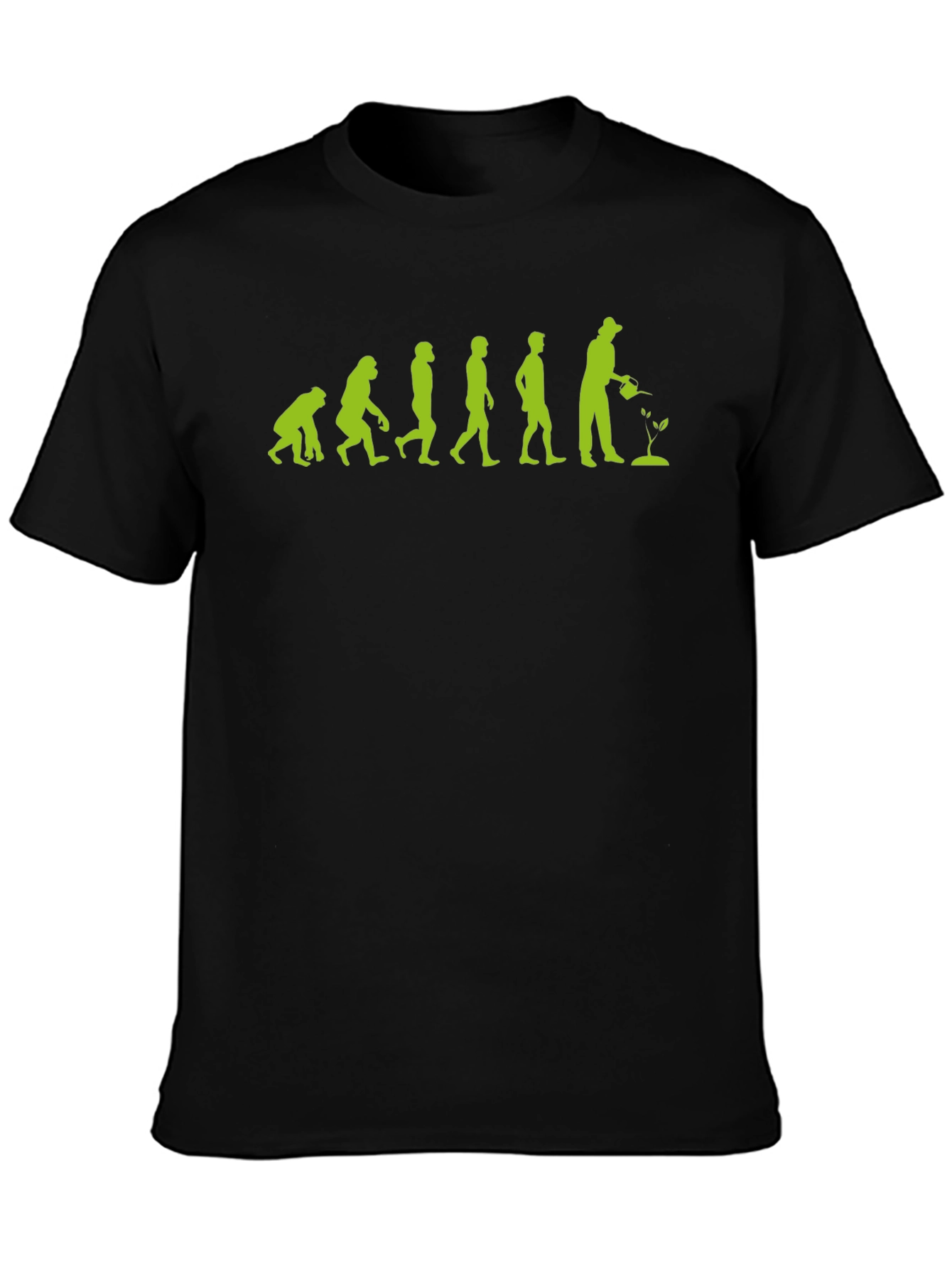 Evolution of Gardener Humor T-Shirt