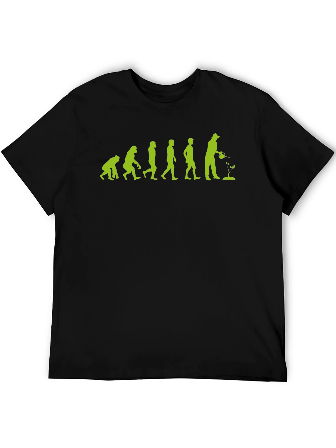 Evolution of Gardener Humor T-Shirt