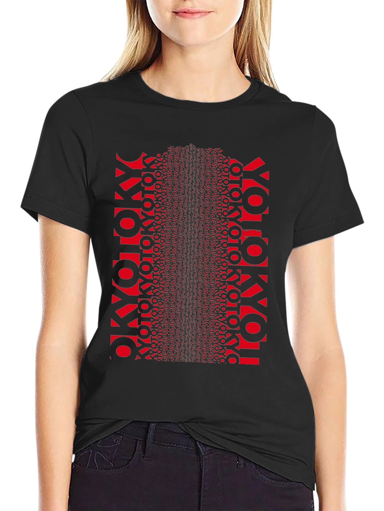 Bold Graphic Print Tee - Tokyo Inspired Design