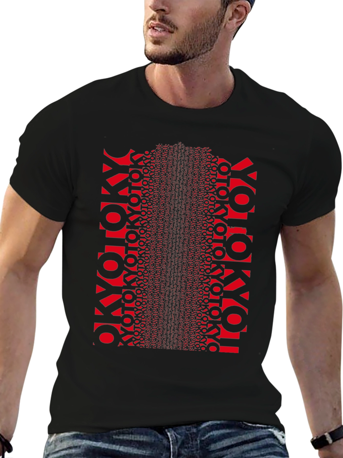 Bold Graphic Print Tee - Tokyo Inspired Design