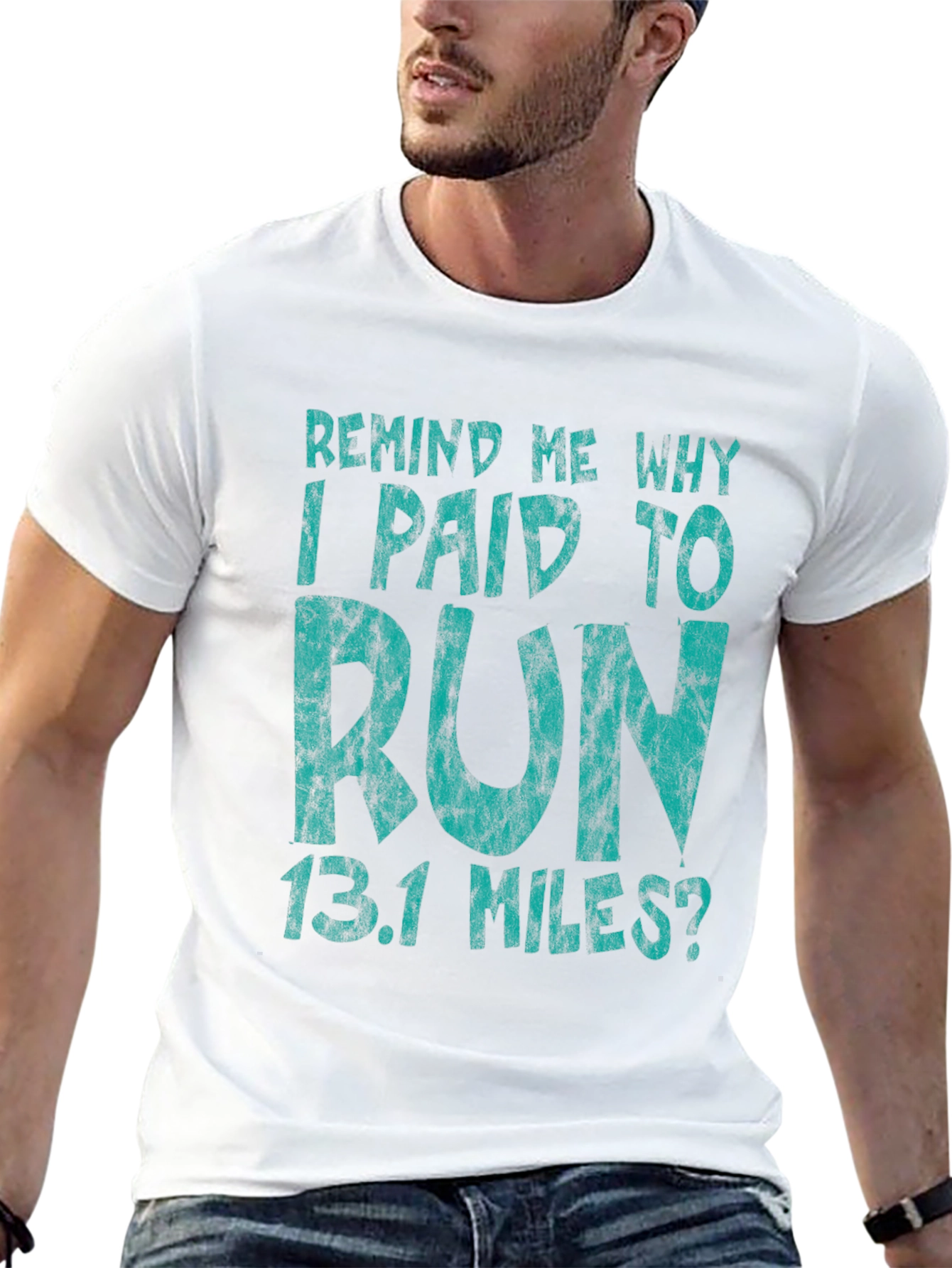 Funny Running T-Shirt - 13.1 Miles Half Marathon Tee