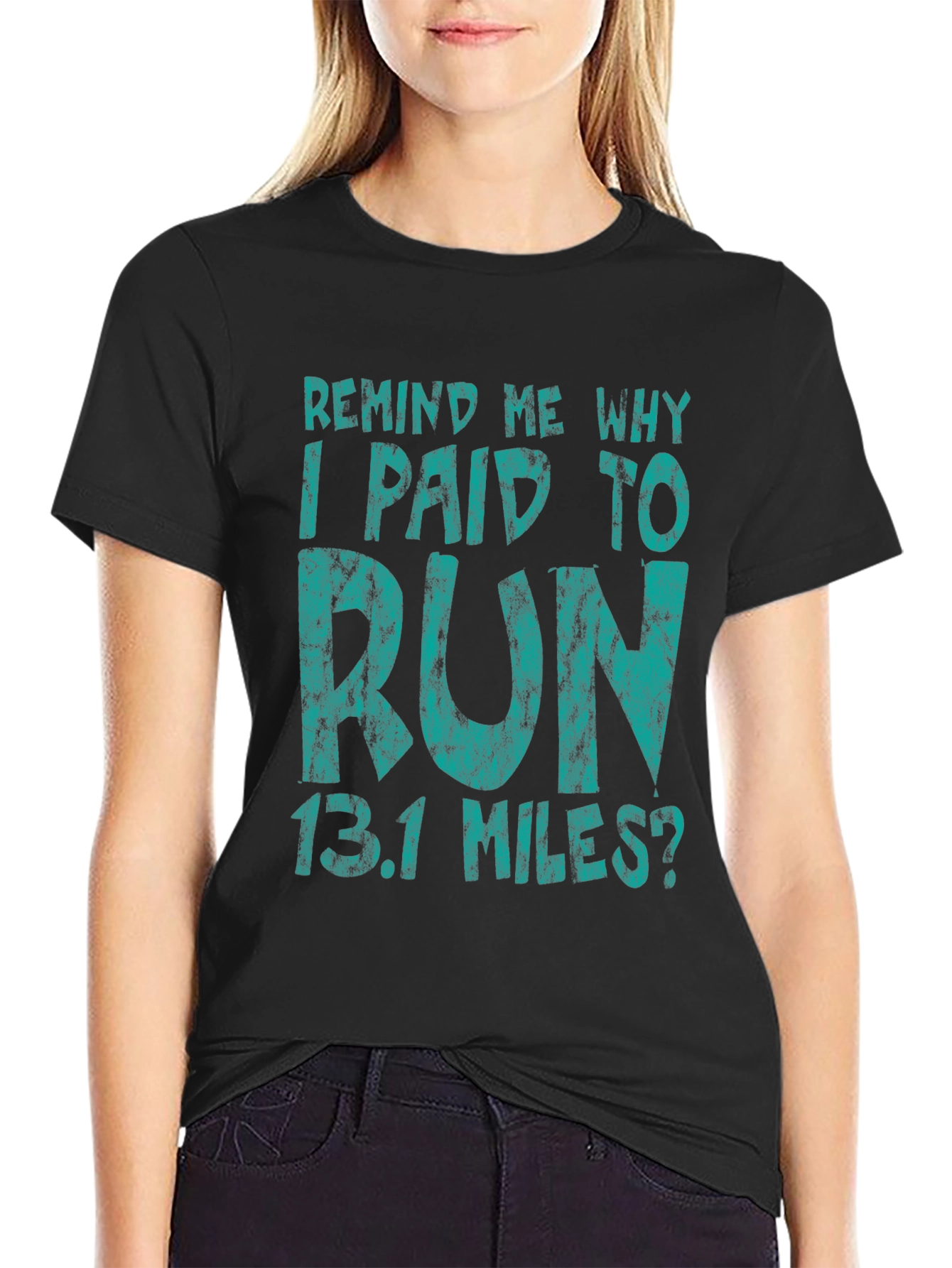 Funny Running T-Shirt - 13.1 Miles Half Marathon Tee