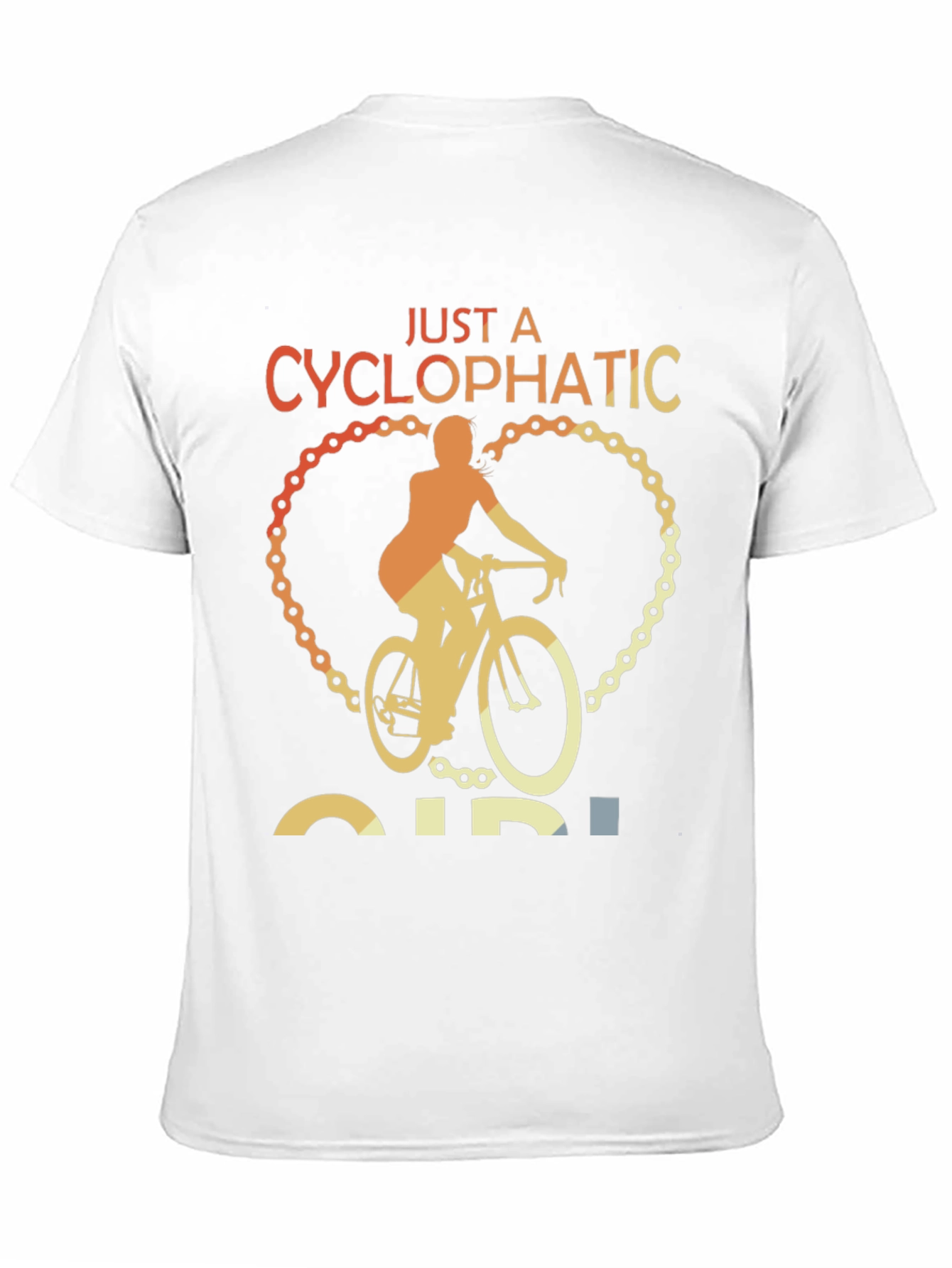 Cyclopathic Girl Biker T-Shirt