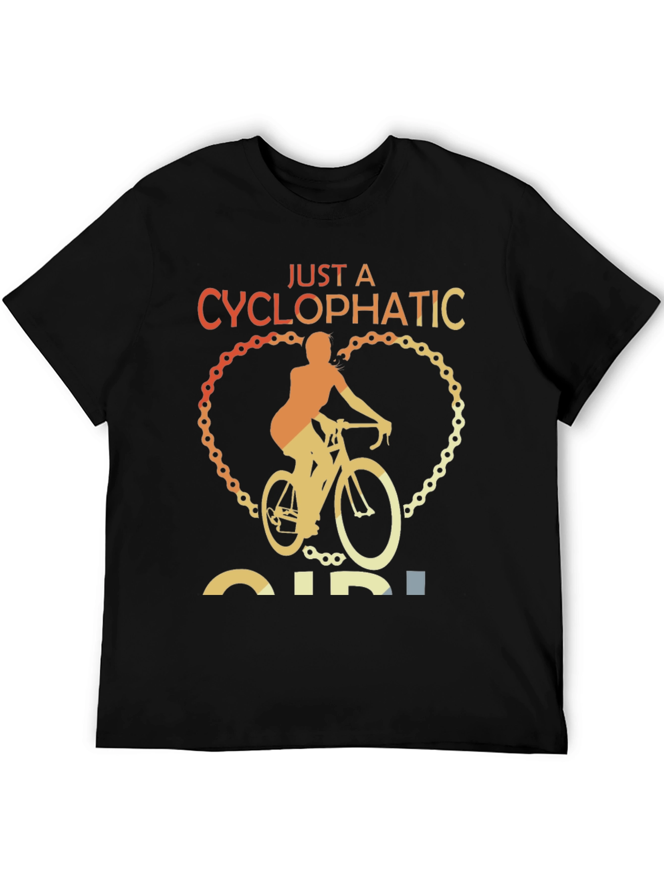 Cyclopathic Girl Biker T-Shirt