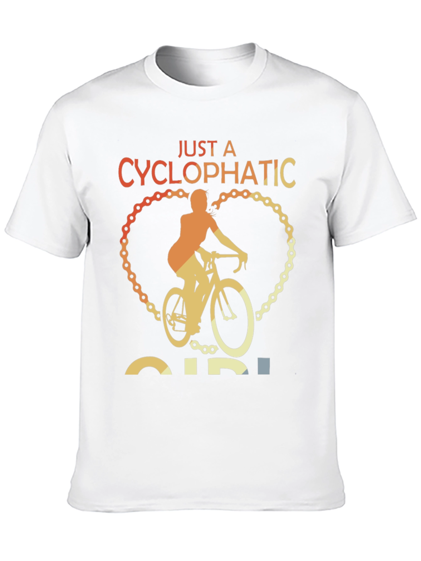 Cyclopathic Girl Biker T-Shirt