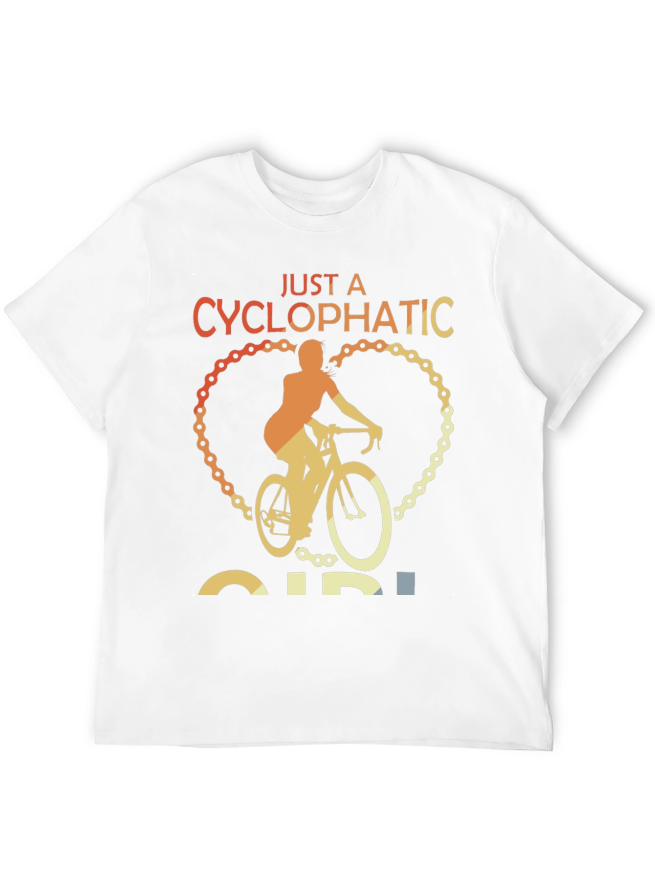 Cyclopathic Girl Biker T-Shirt