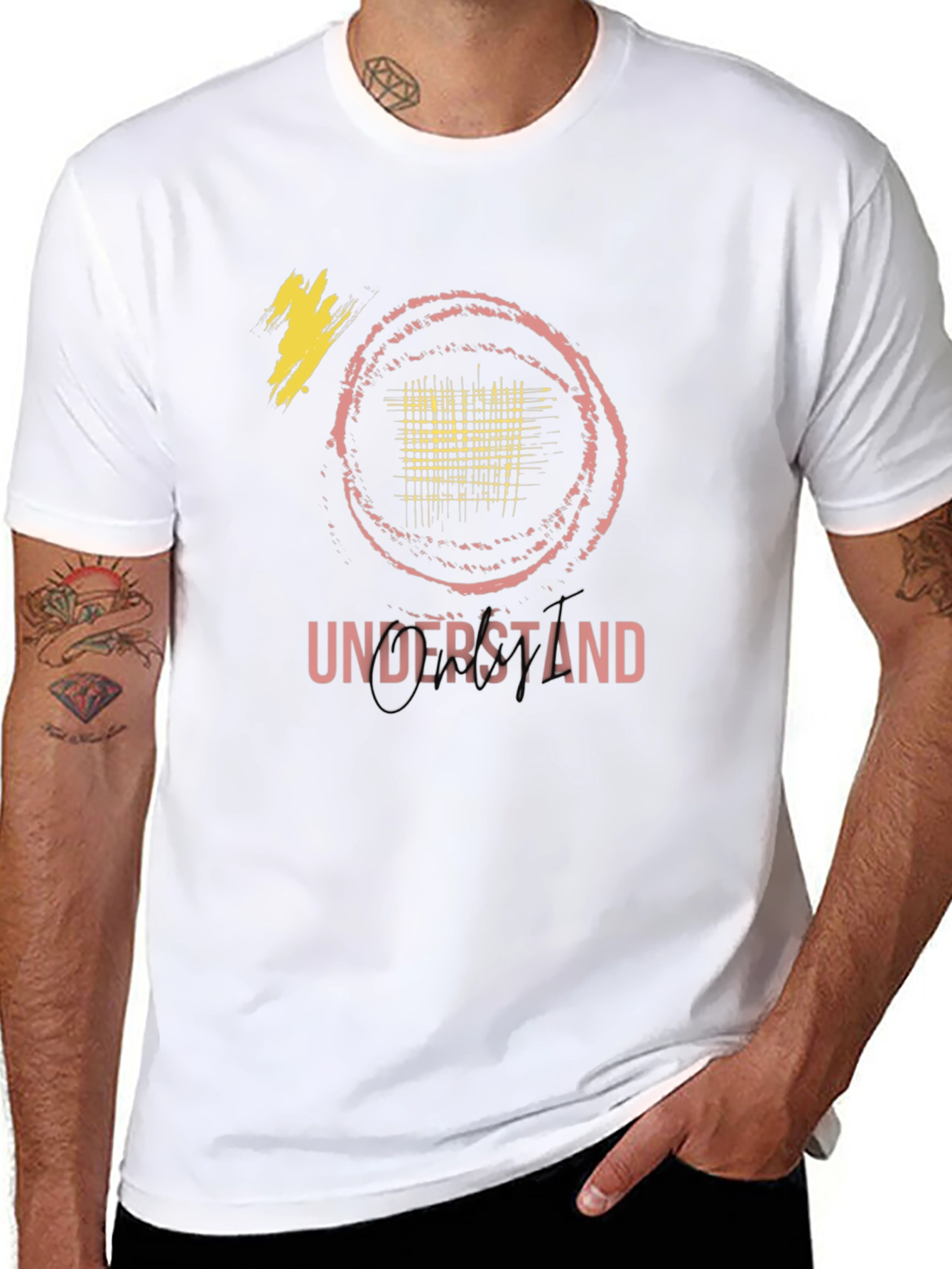 Understand Graphic Tee - Trendy Black Cotton Shirt