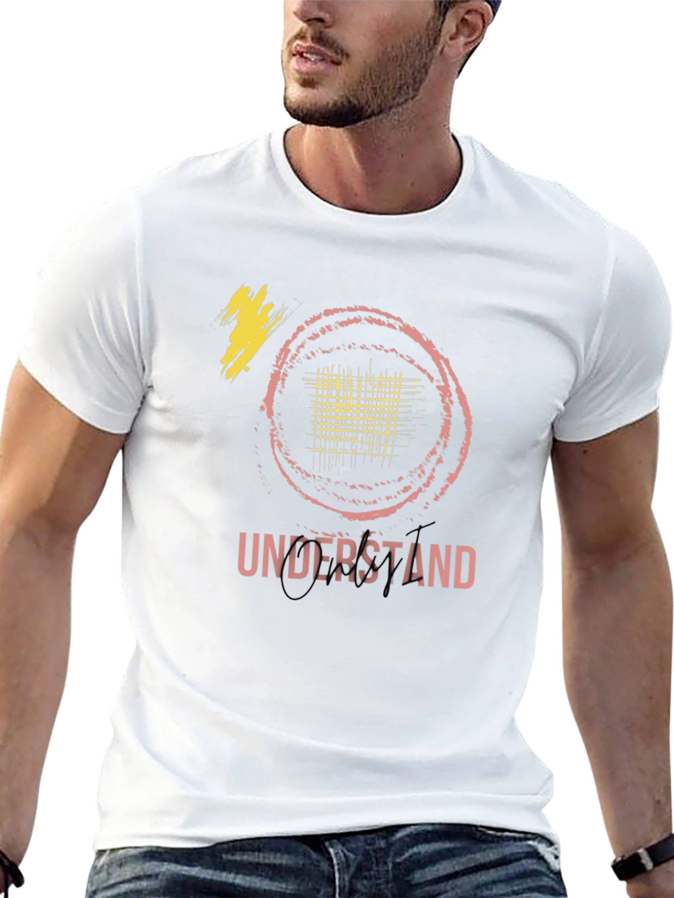 Understand Graphic Tee - Trendy Black Cotton Shirt