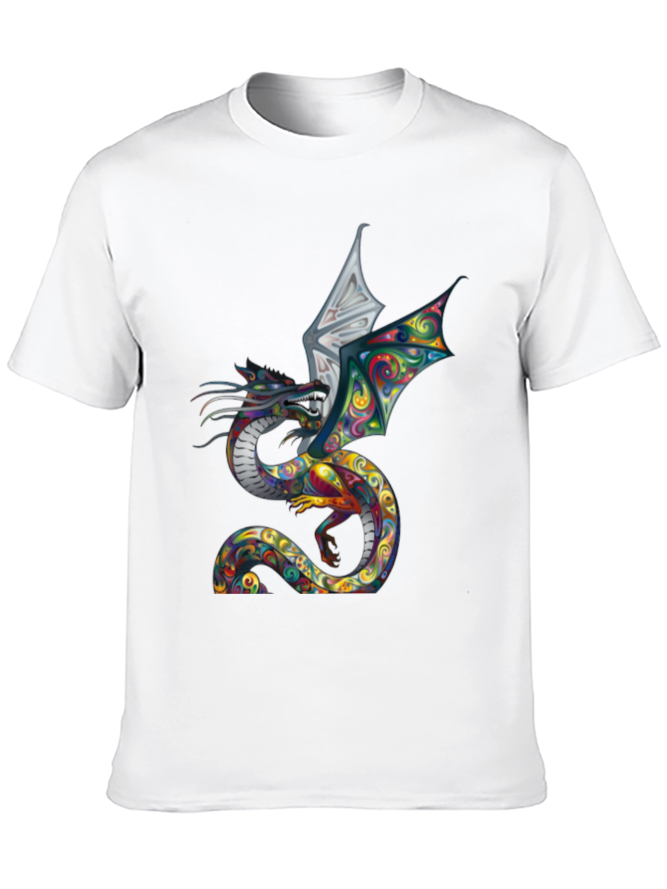 Dragon Graphic Tee - Vibrant & Unique Design