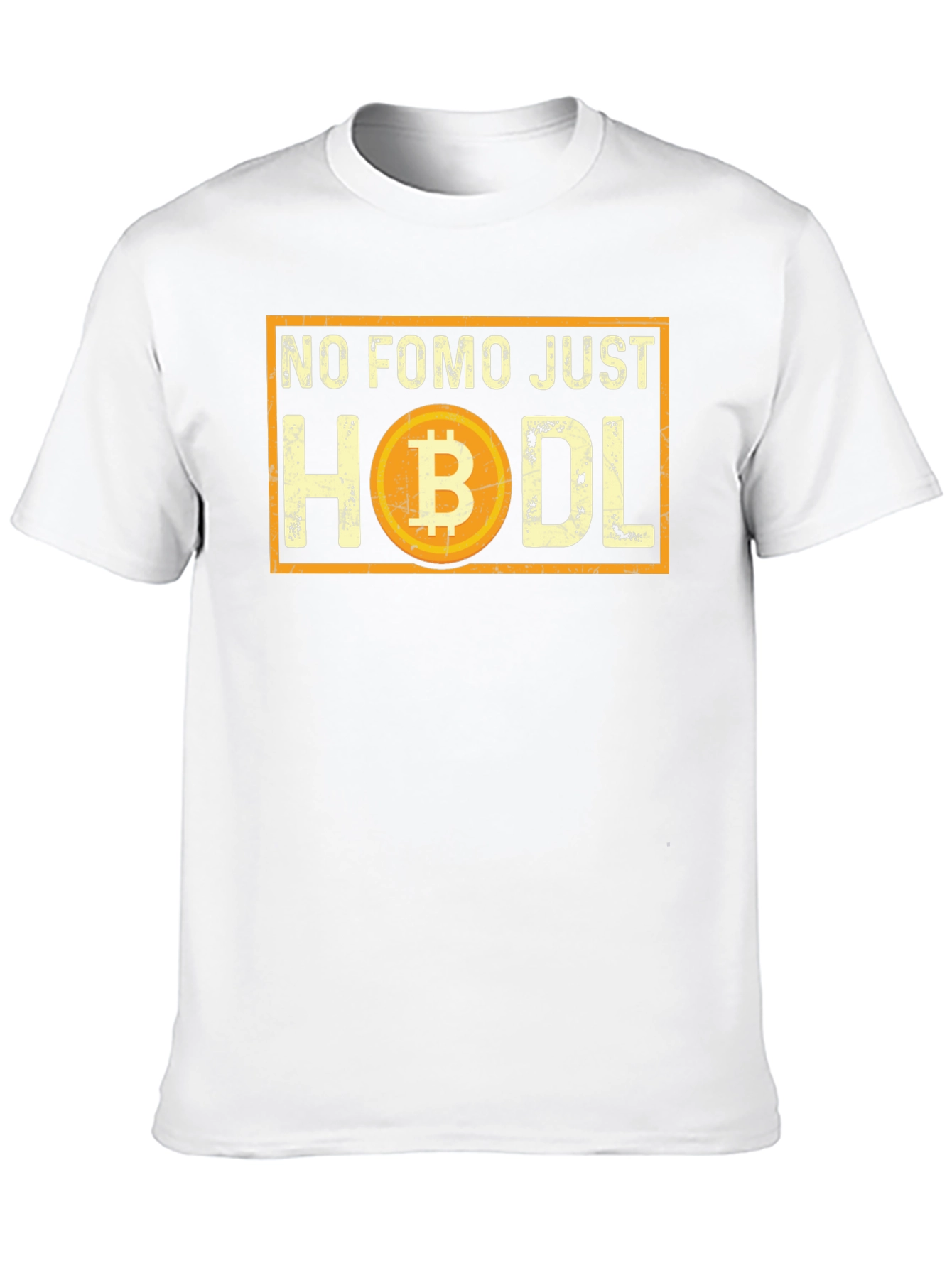 No FOMO Just Hodl Bitcoin Crypto T-Shirt