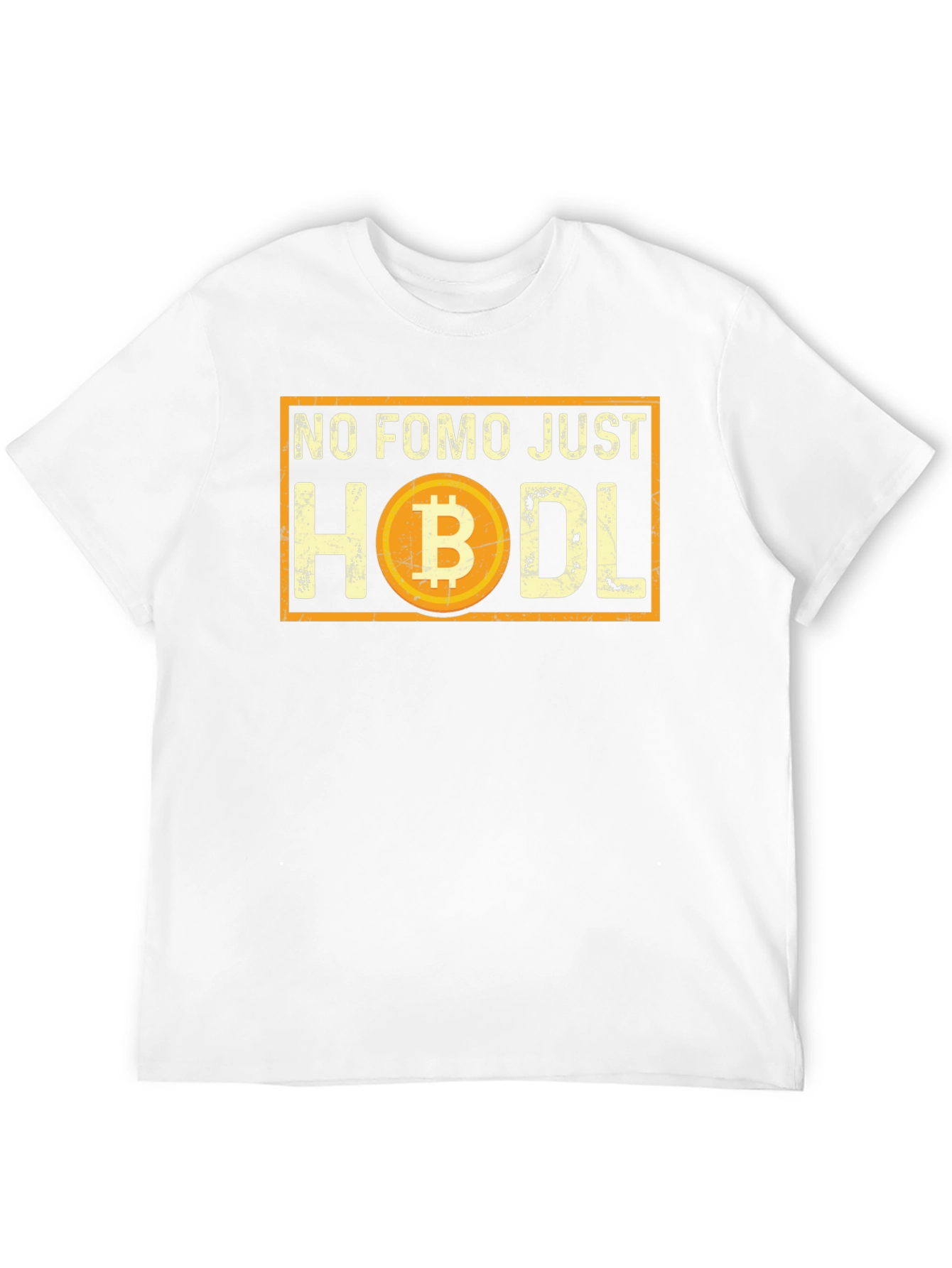 No FOMO Just Hodl Bitcoin Crypto T-Shirt