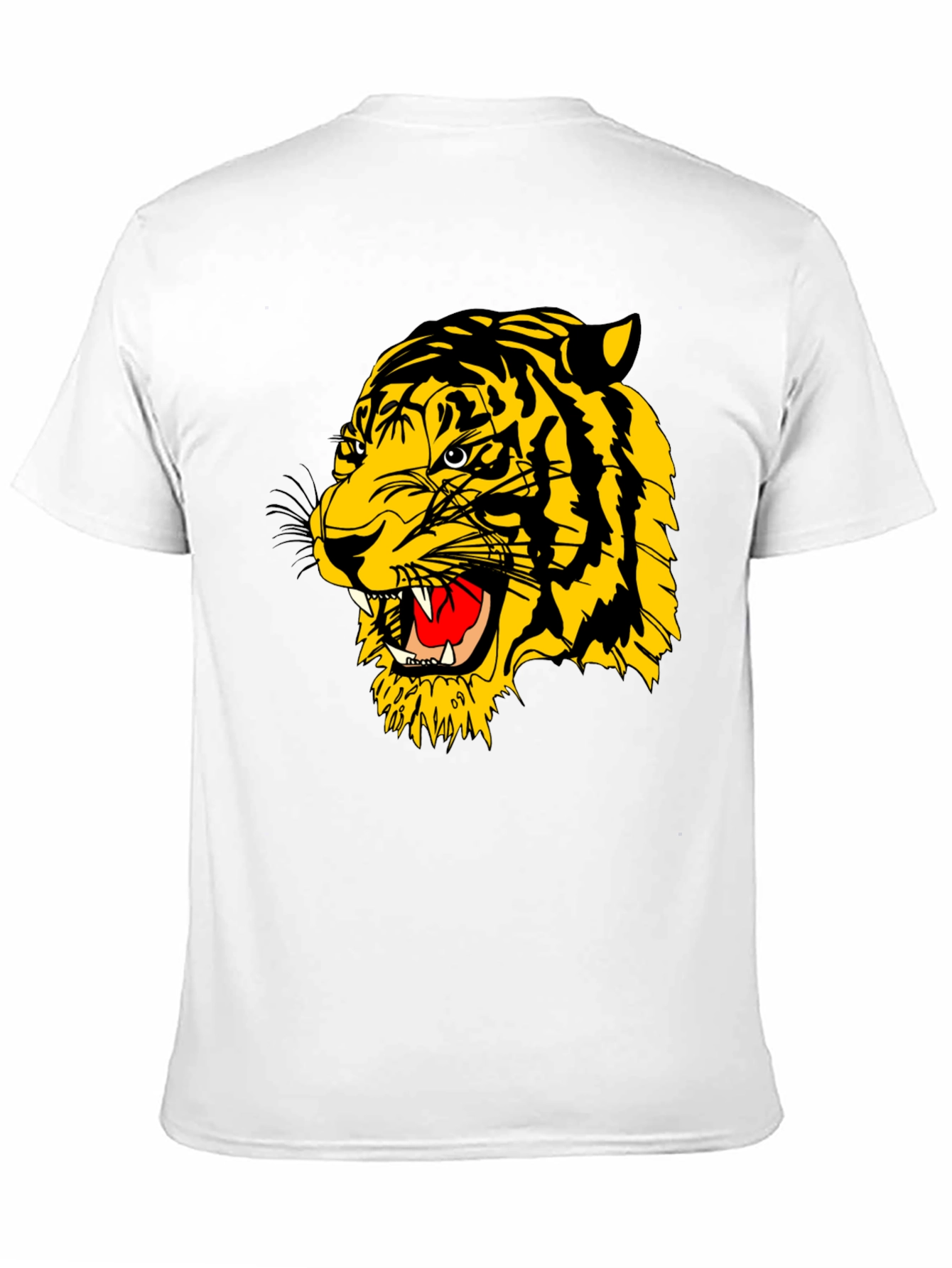 Roaring Tiger Graphic Black T-Shirt