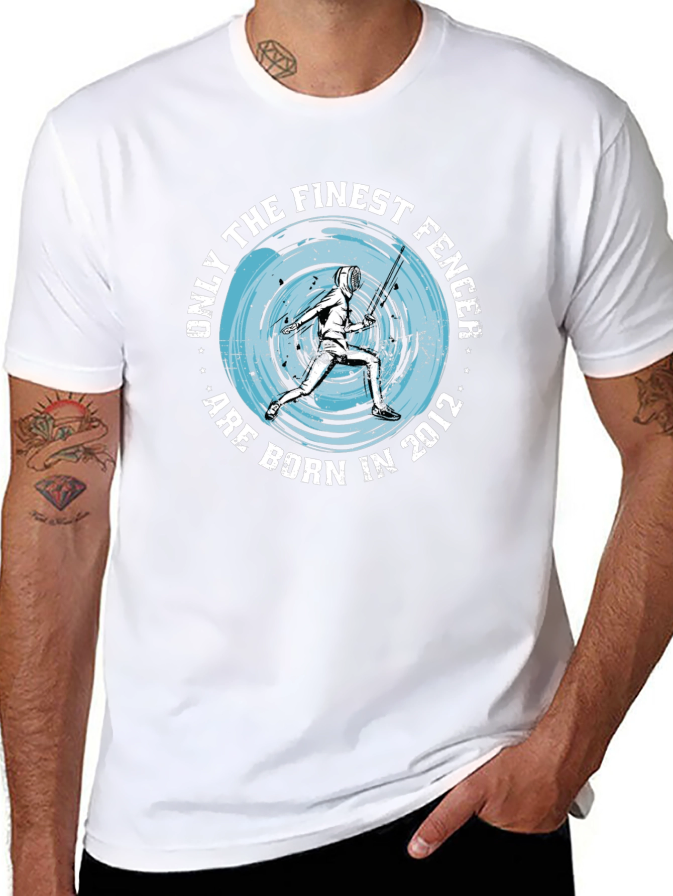 Finest Fencer Born in 2012 T-Shirt