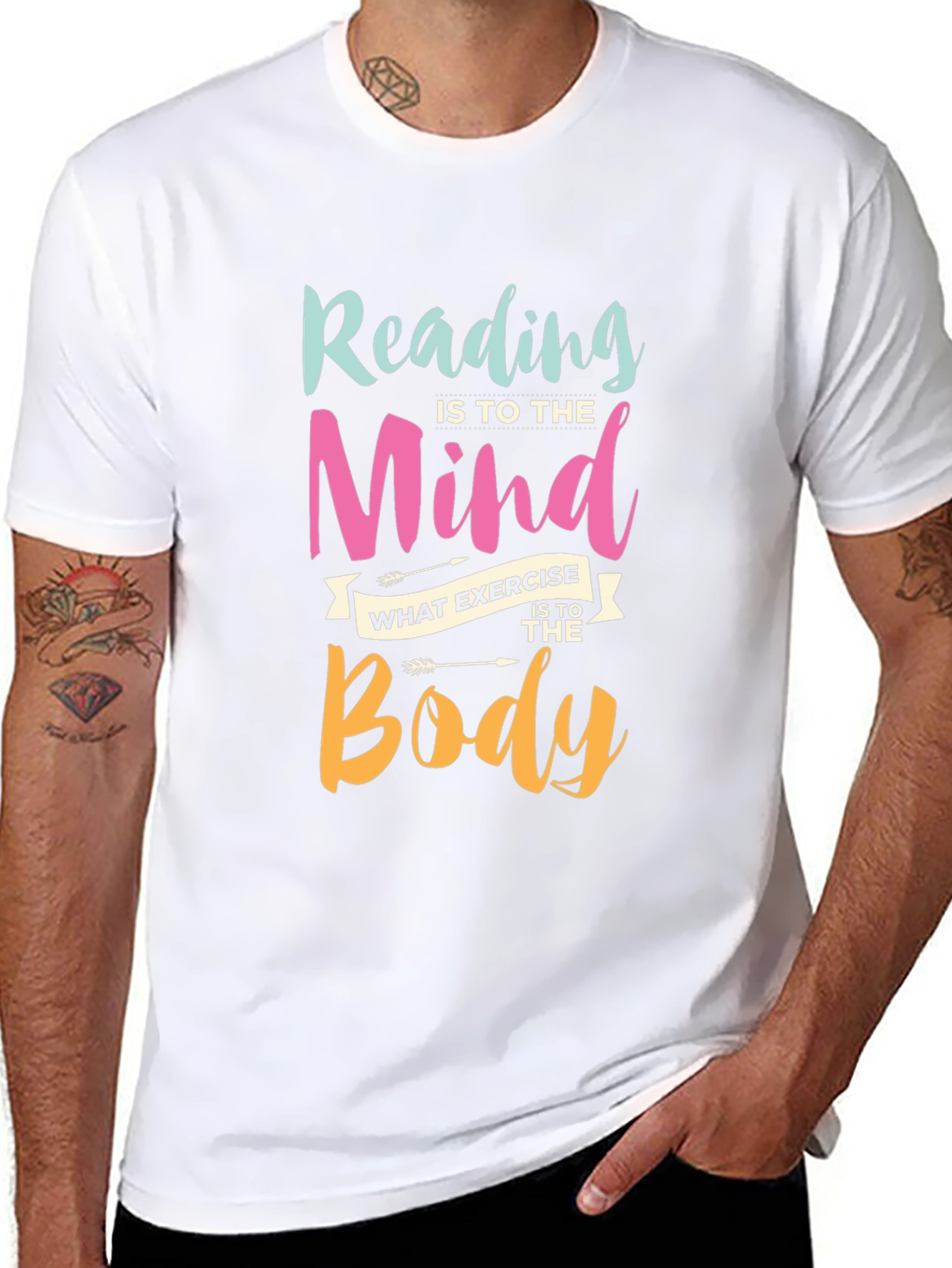 Reading Mind Body T-Shirt