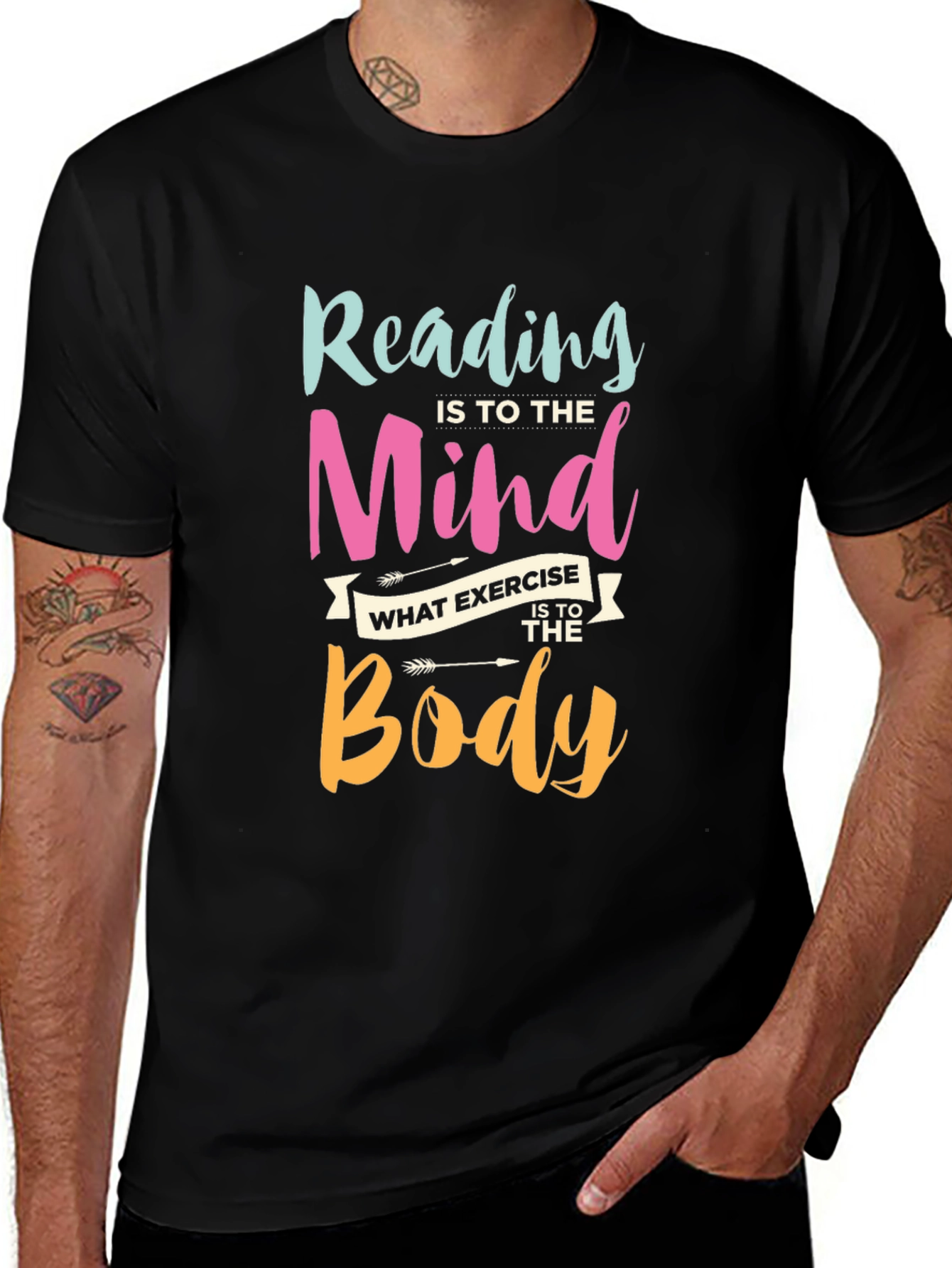 Reading Mind Body T-Shirt