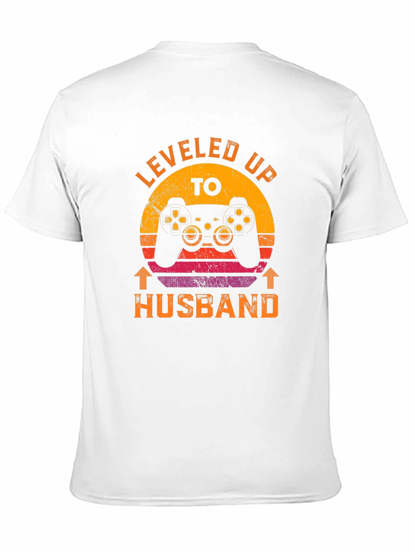 Leveled Up to Husband Gaming T-Shirt